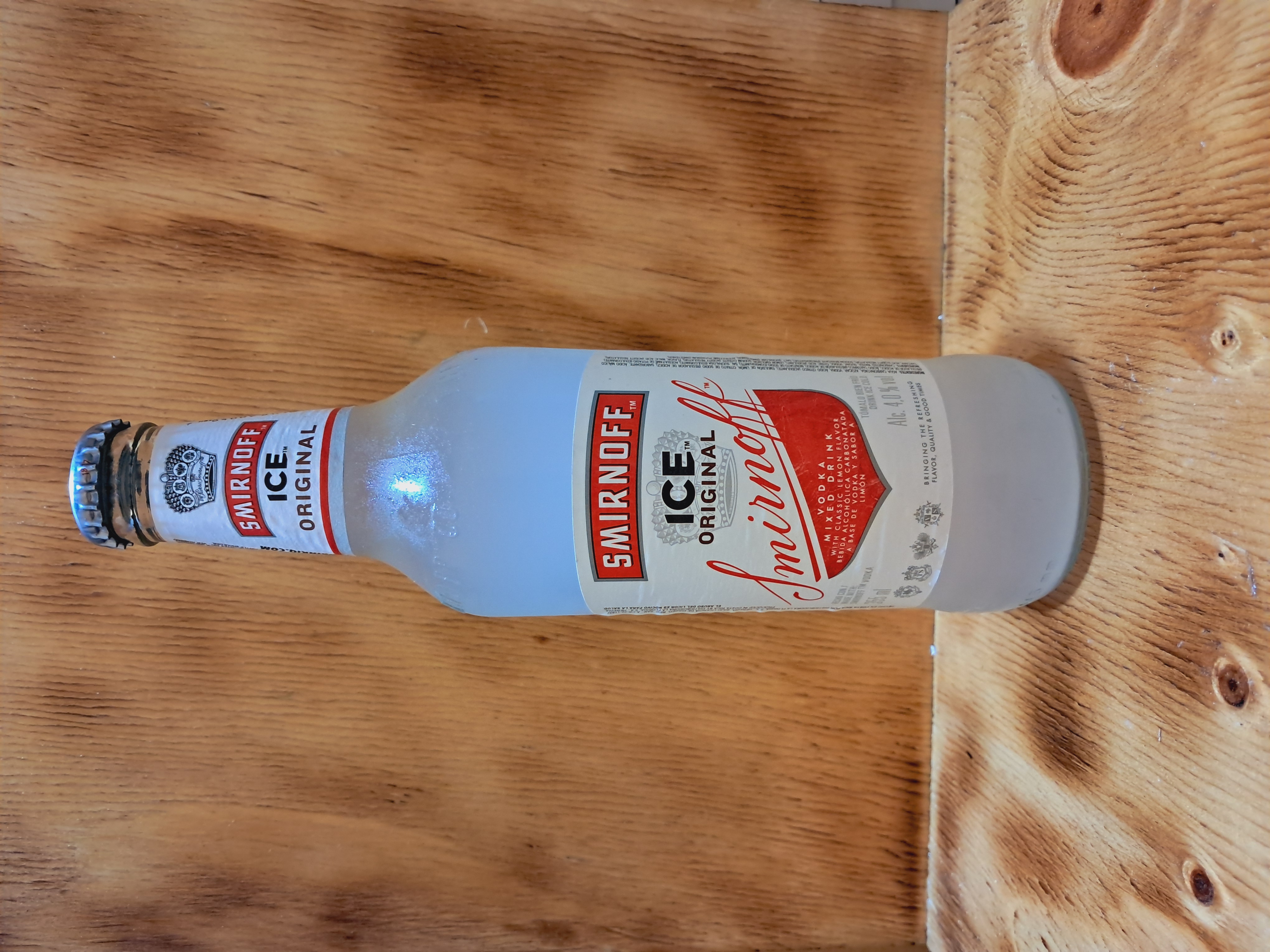 CERVEZA SMIRNOFF ICE RED VIDRIO  355 ML