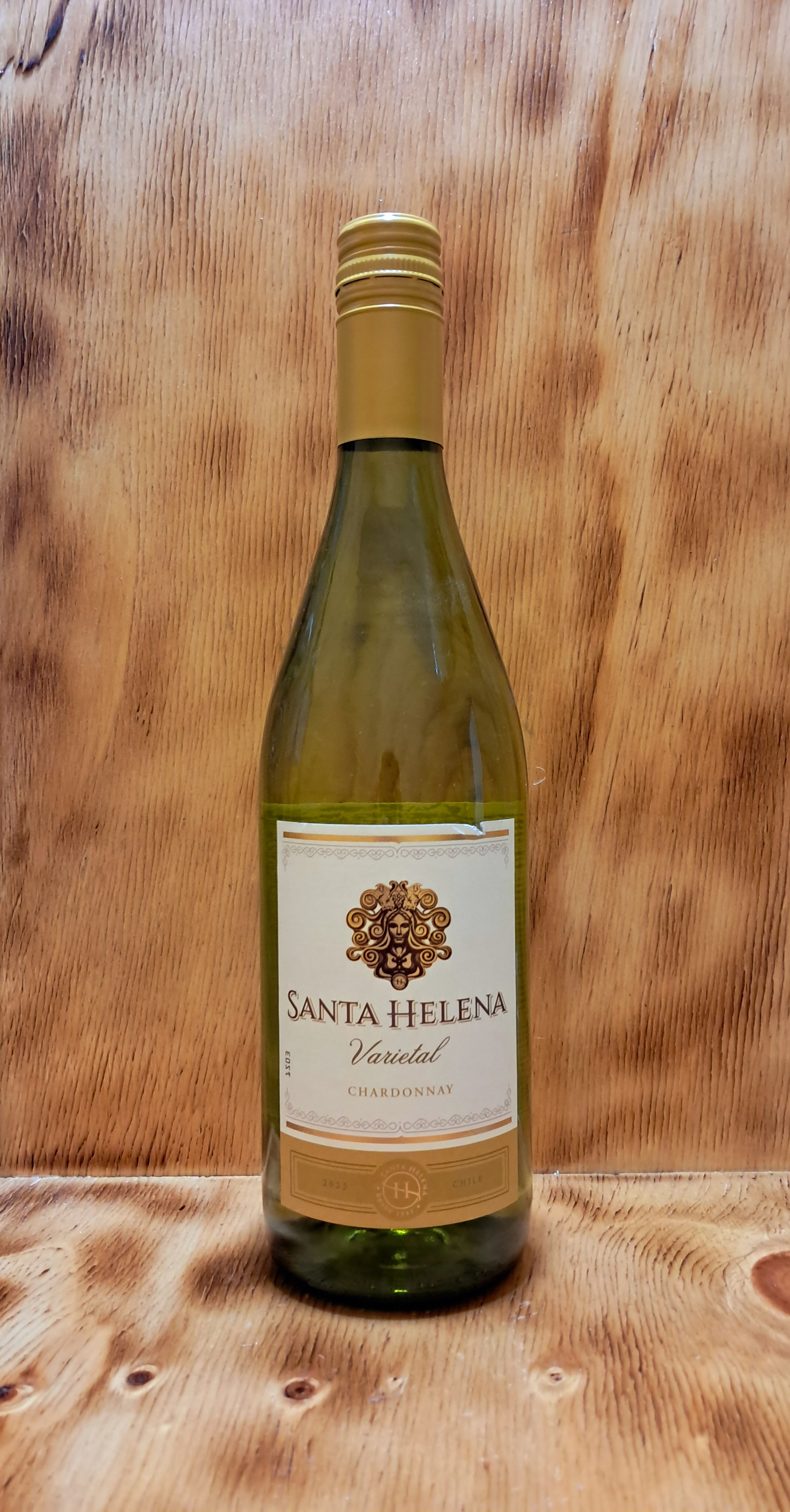 VINO BLANCO SANTA HELENA VARIETAL CHARDONNAY 750 ML 13°