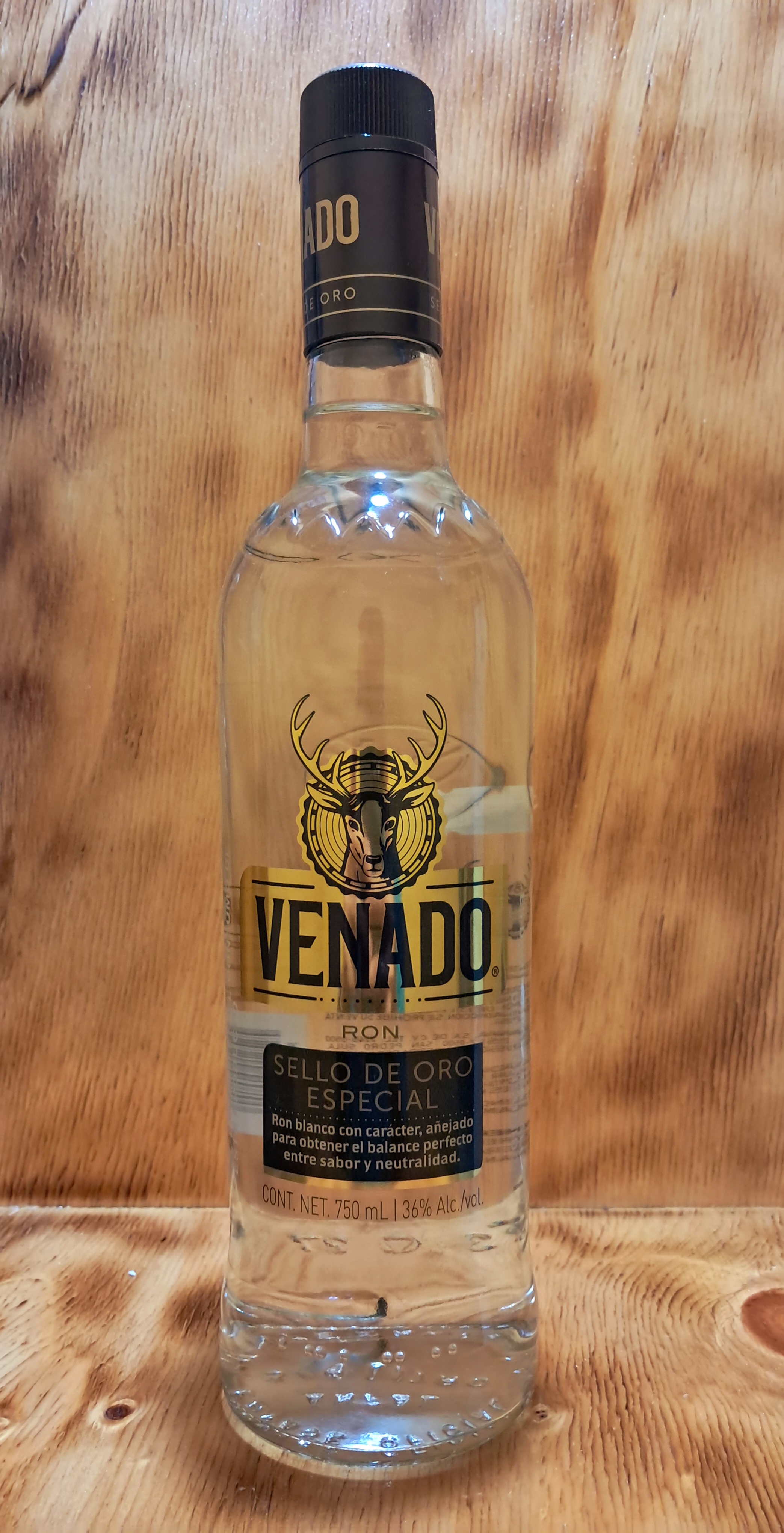 RON VENADO SELLO DE ORO 750 ML