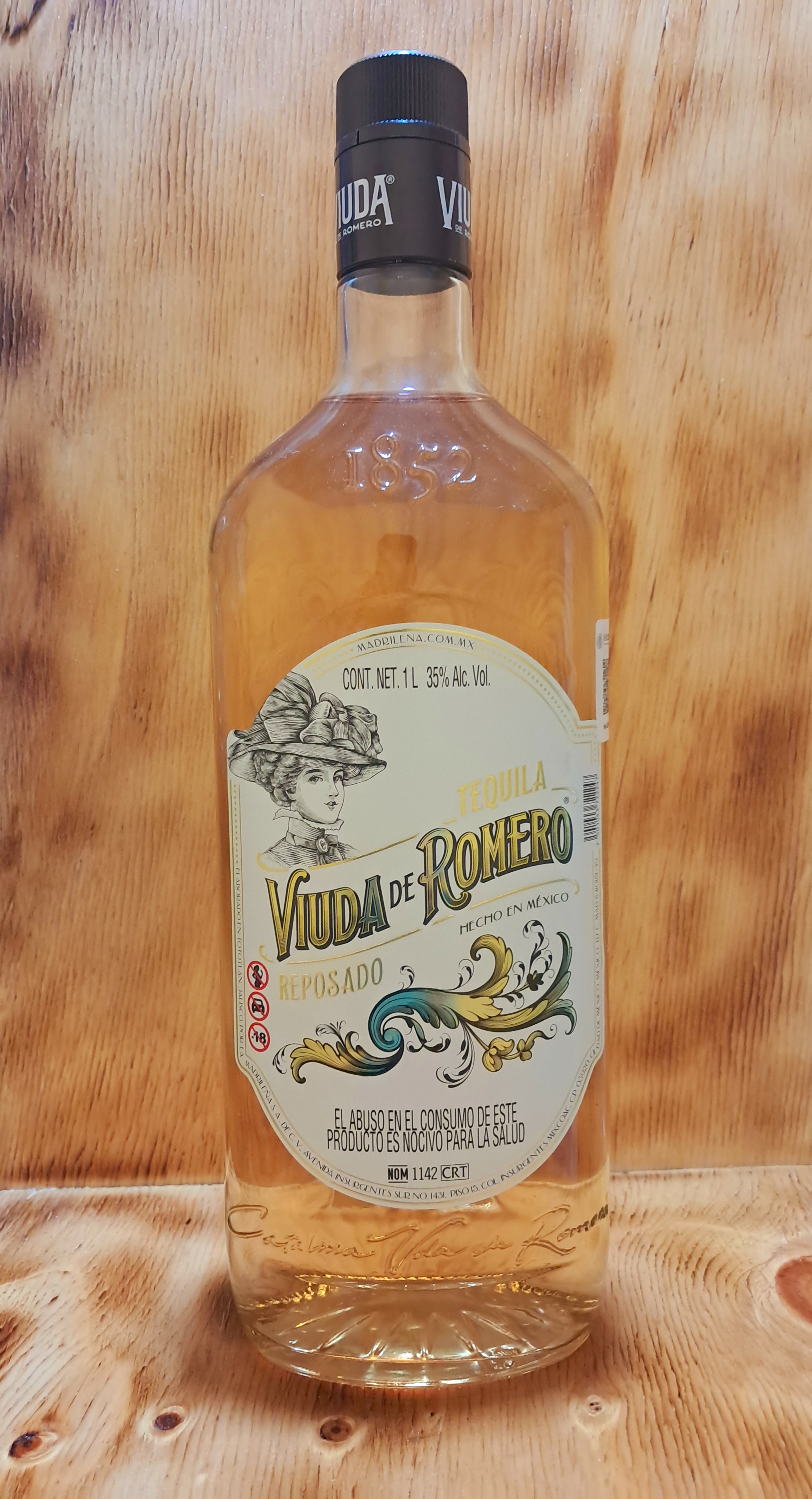 TEQUILA VIUDA DE ROMERO REPOSADO 1LT