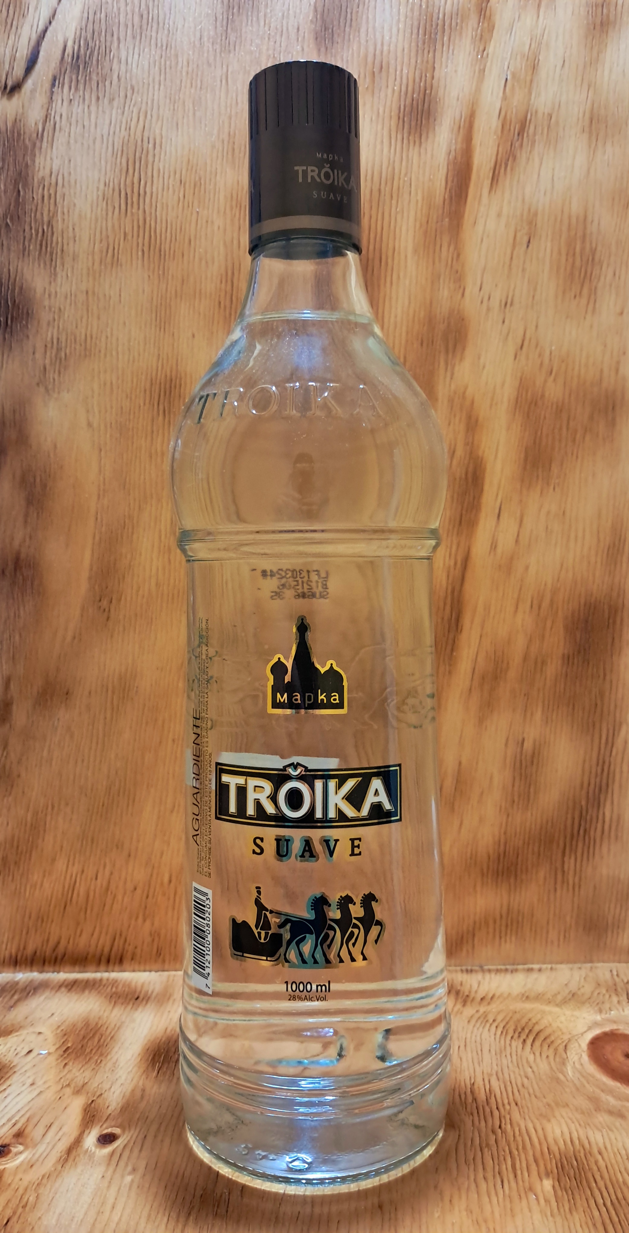 VODKA TROIKA SUAVE  1000ML