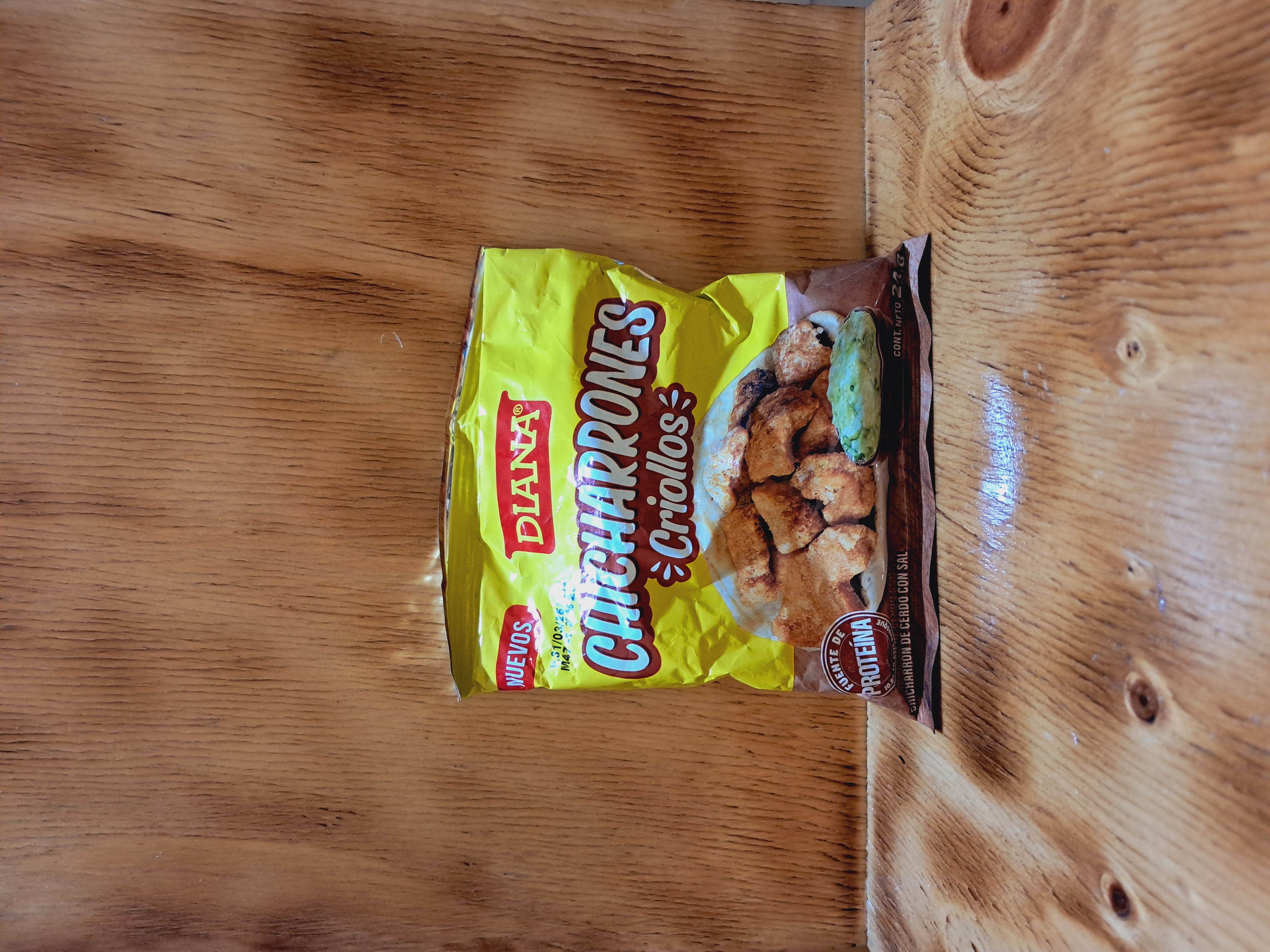 BOQUITAS DIANA CHICHARRONES CRIOLLOS 24 G