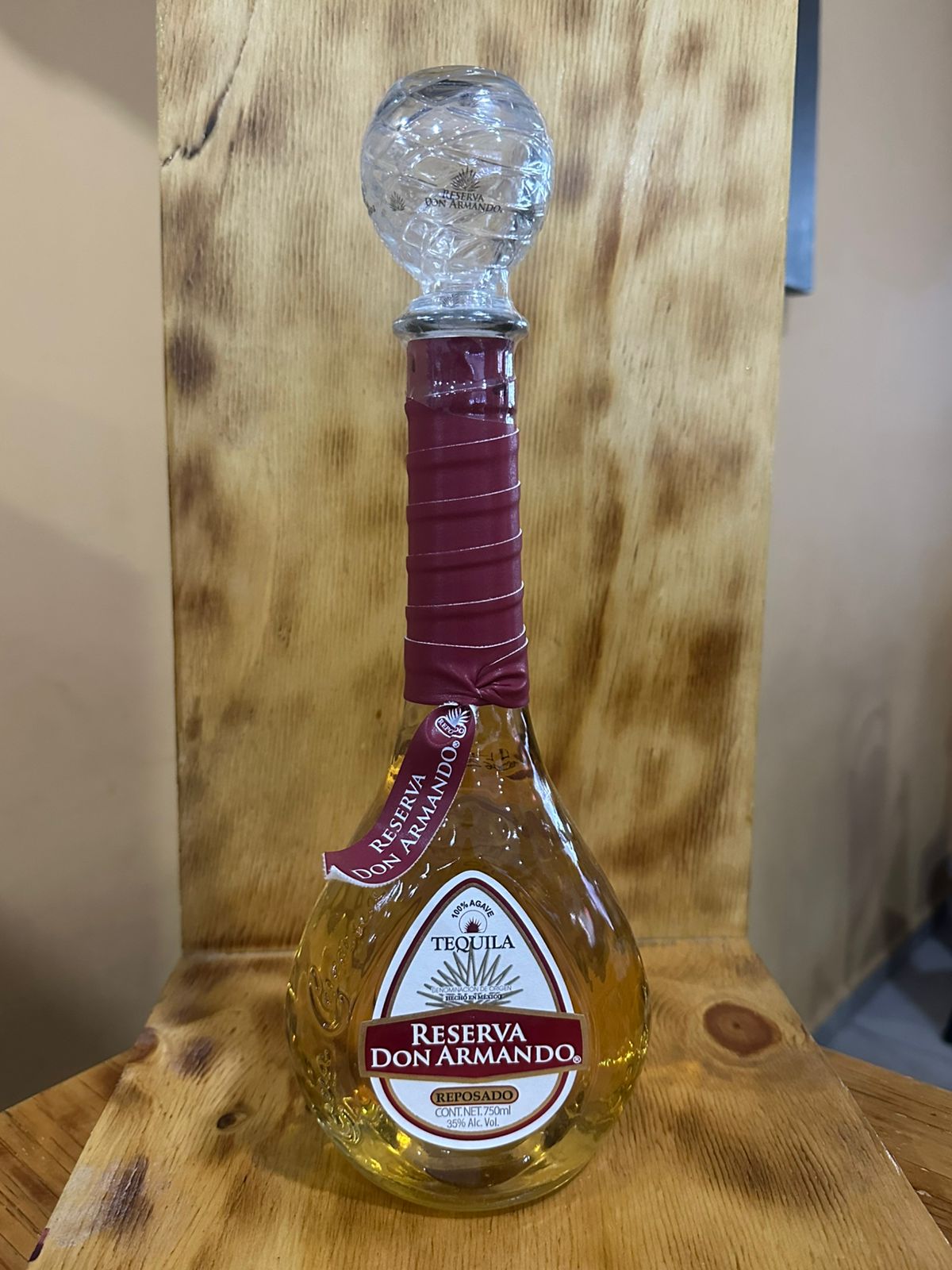 TEQUILA RESERVA DON ARMANDO REPOSADO 750 ML