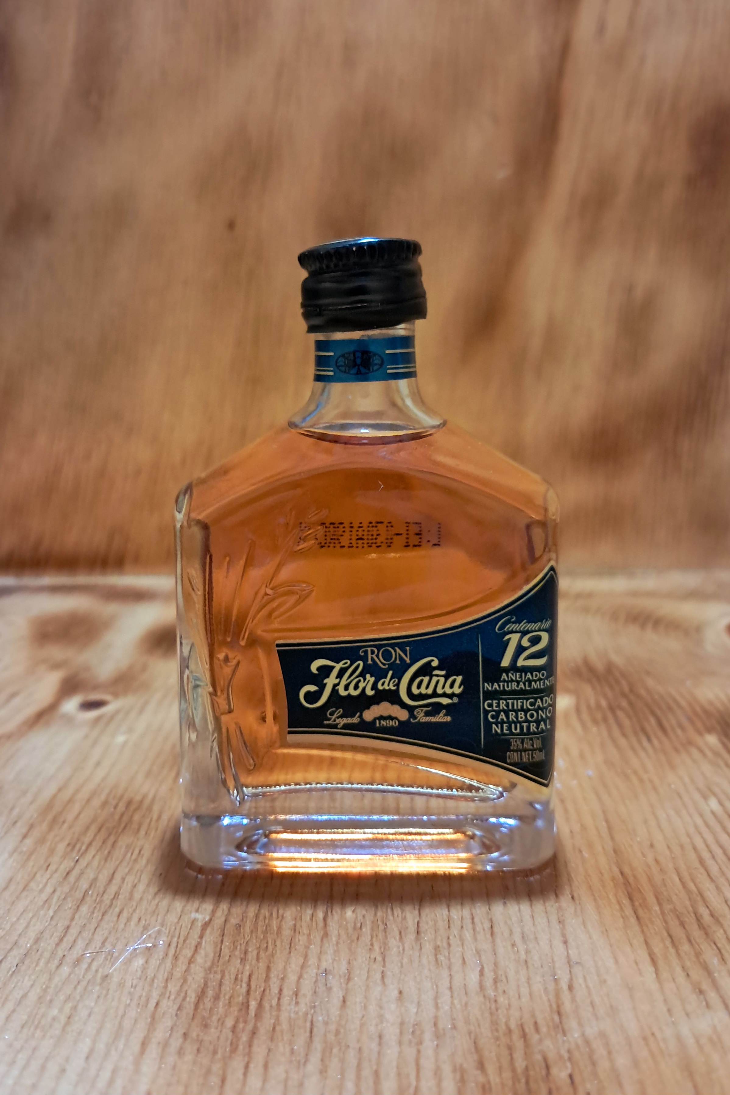 RON FLOR DE CAÑA MINI 12 AÑOS 50ML