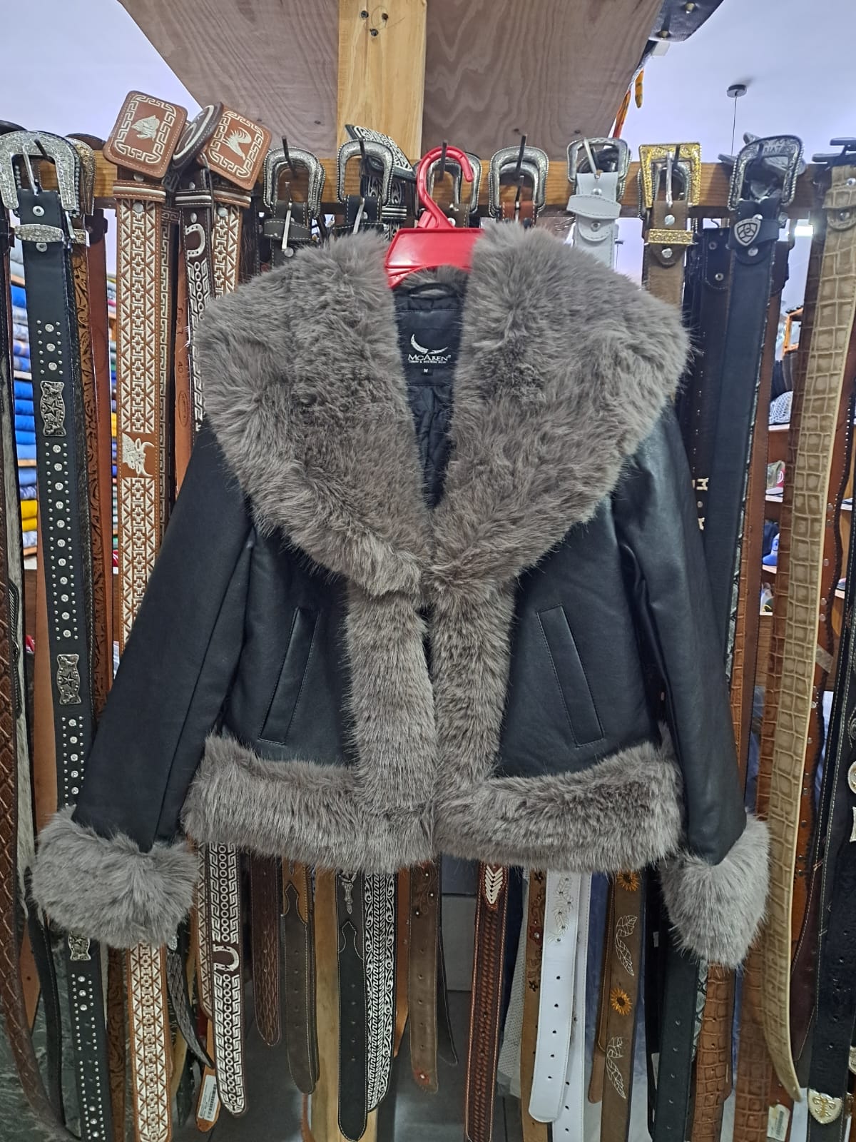 CHAQUETA MC ALLEN DAMA CON PELUSA