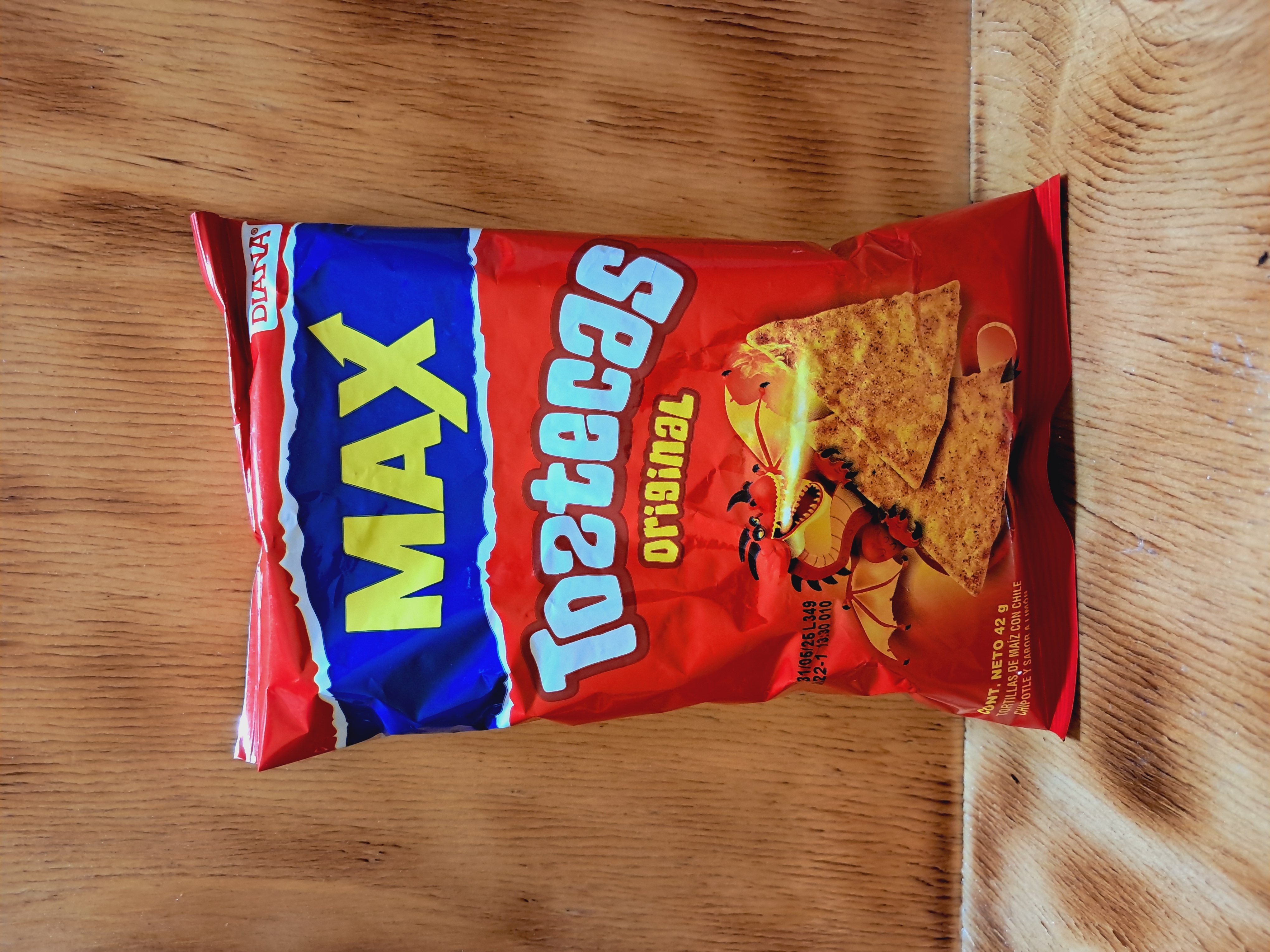 BOQUITAS DIANA TOZTECAS ORIGINAL 42 G