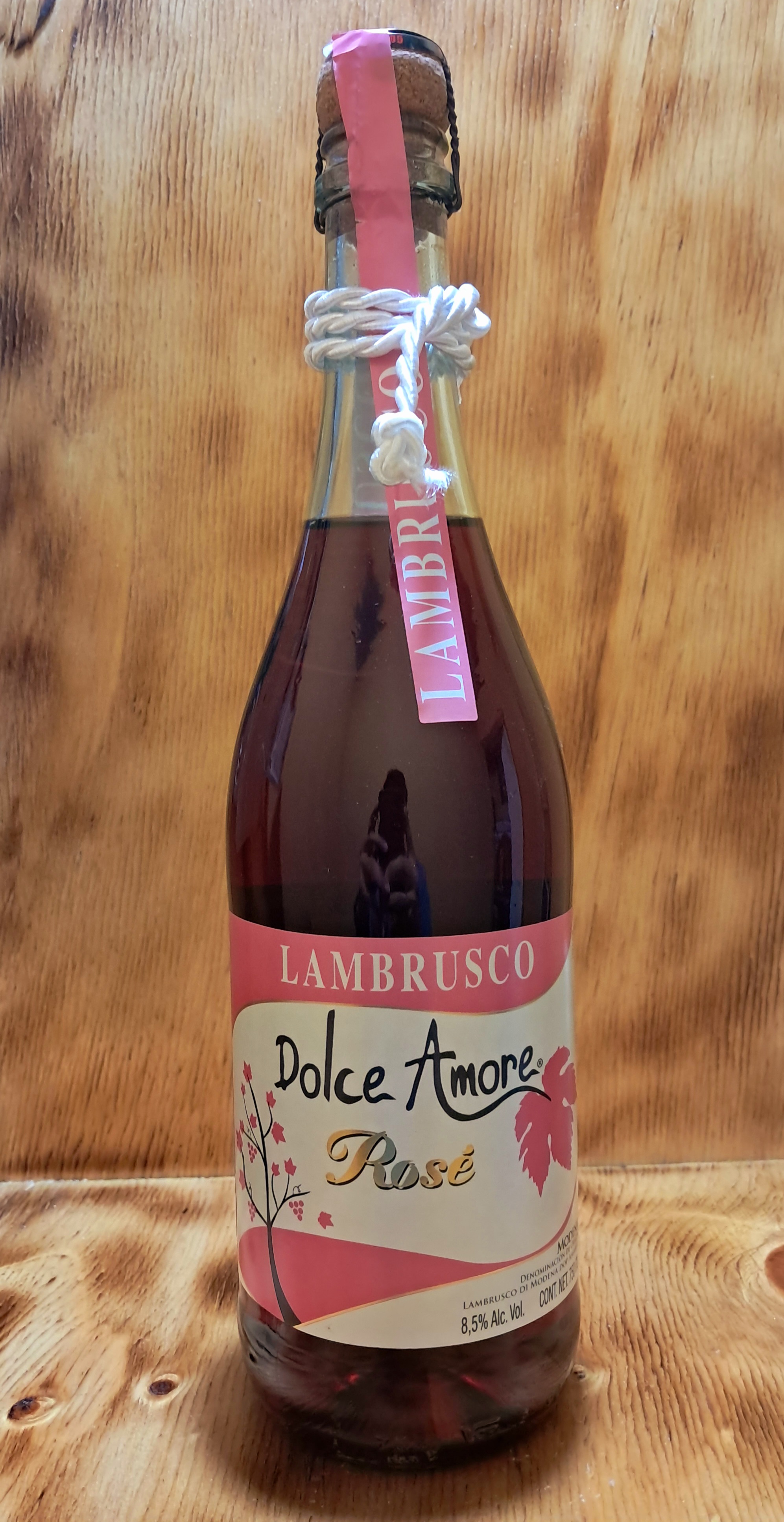 VINO LAMBRUSCO DOLCE AMORE ROSE 750 ML