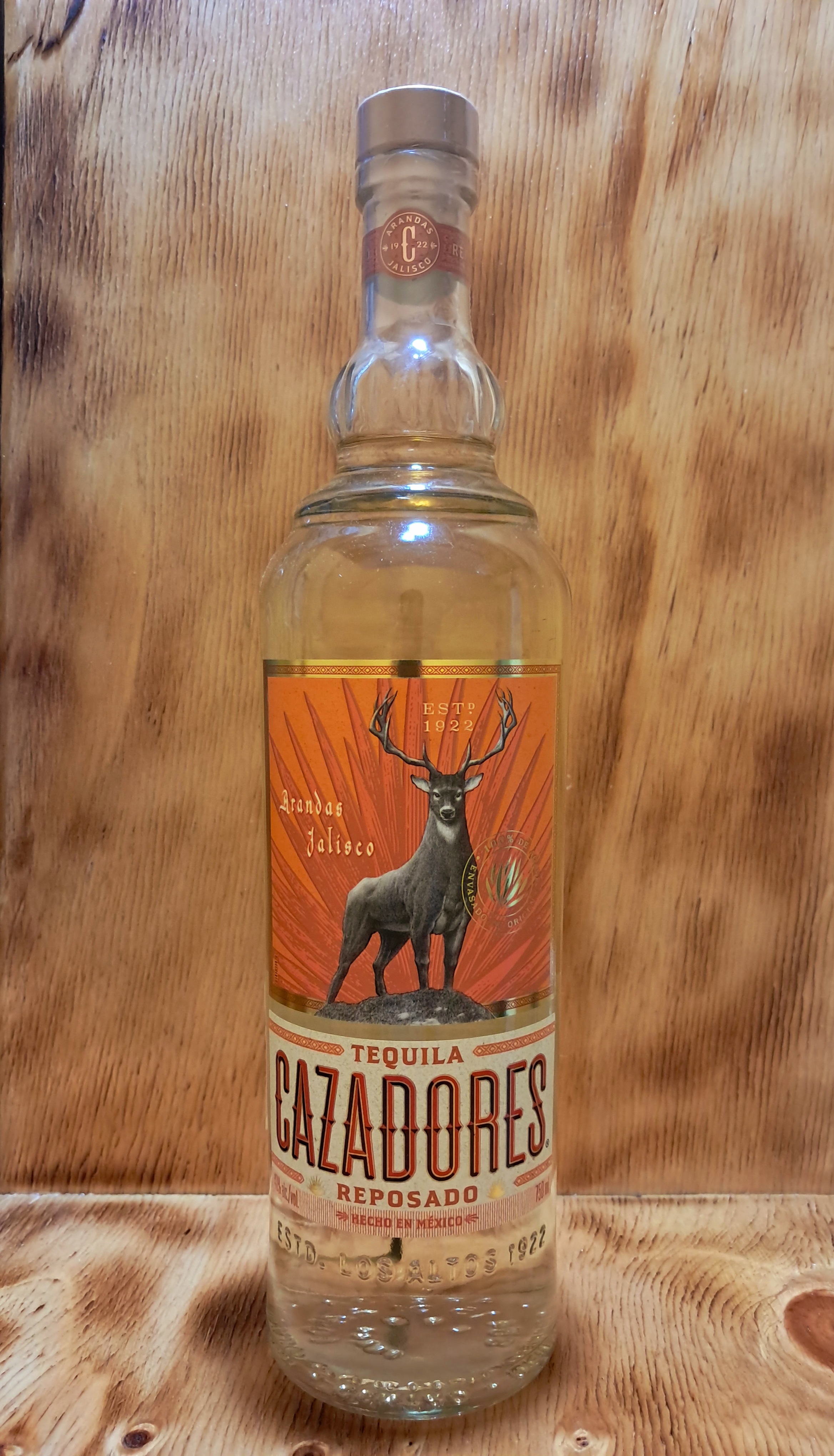 TEQUILA CAZADORES REPOSADO 750 ML
