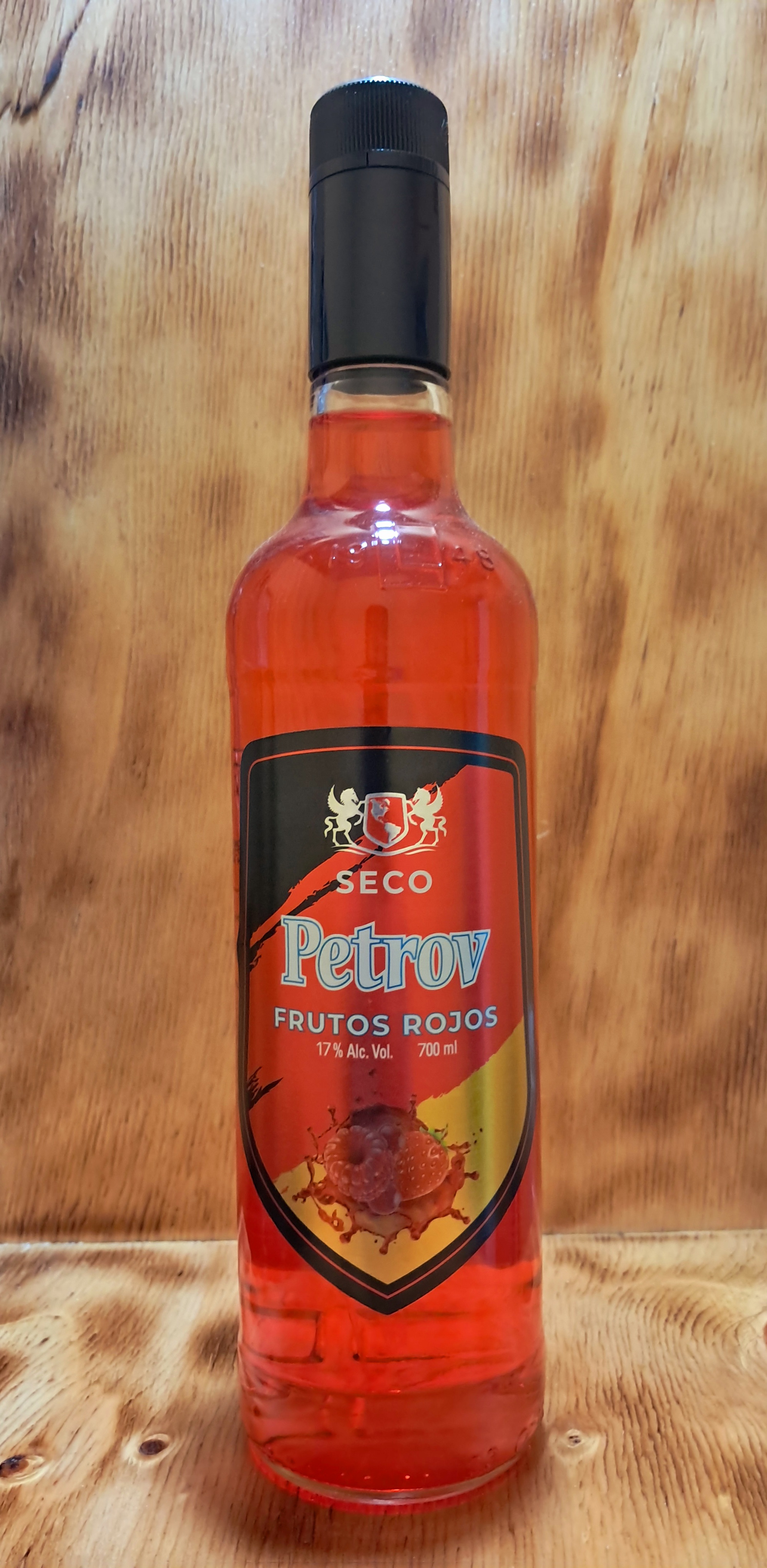 VODKA PETROV  SECO FRUTOS ROJOS  700ML