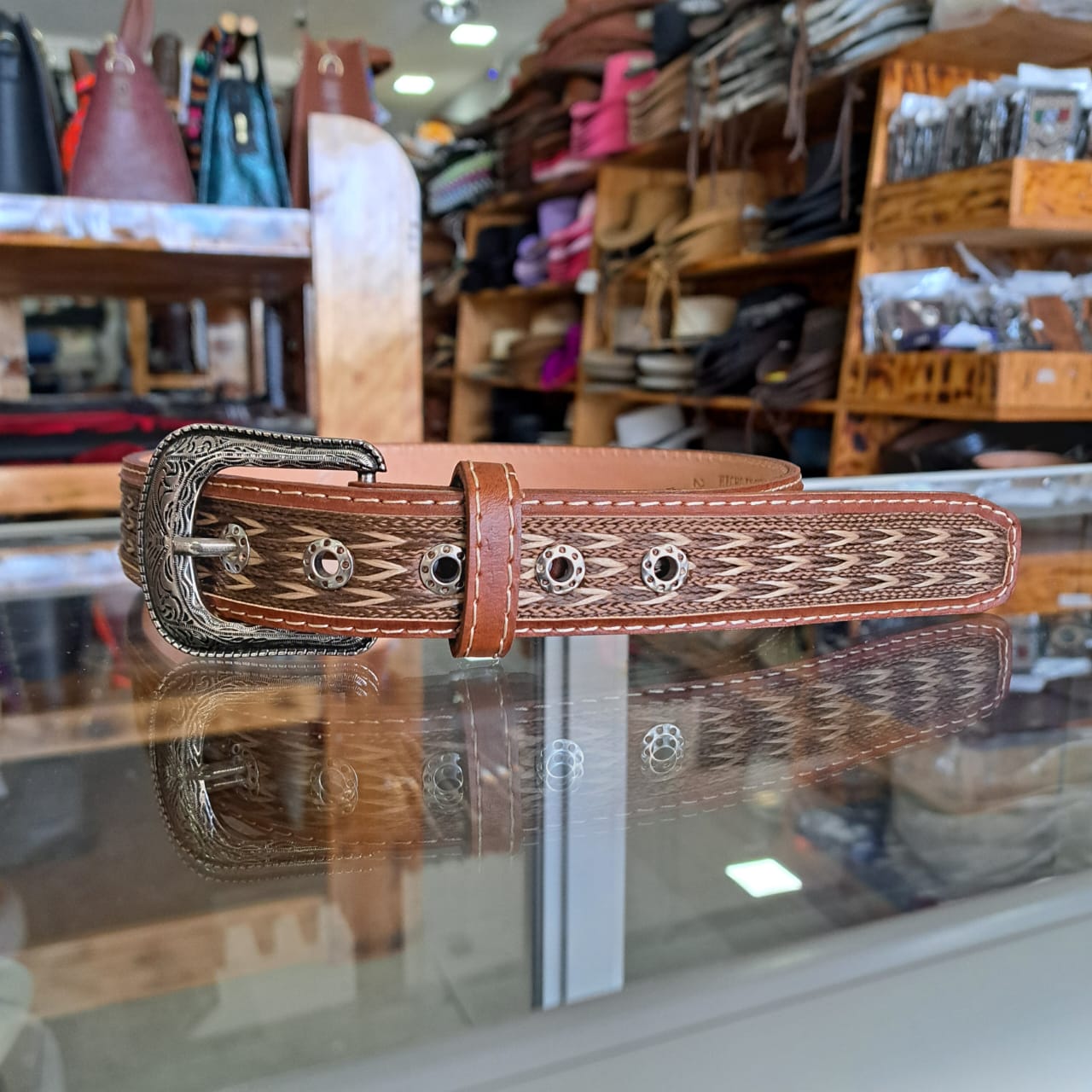 CINTURON CERDA NINO MIEL