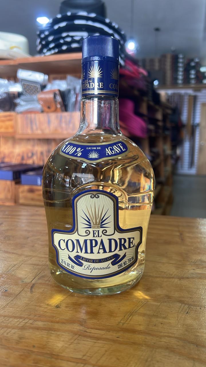 LICOR DE AGAVE EL COMPADRE REPOSADO 750ML