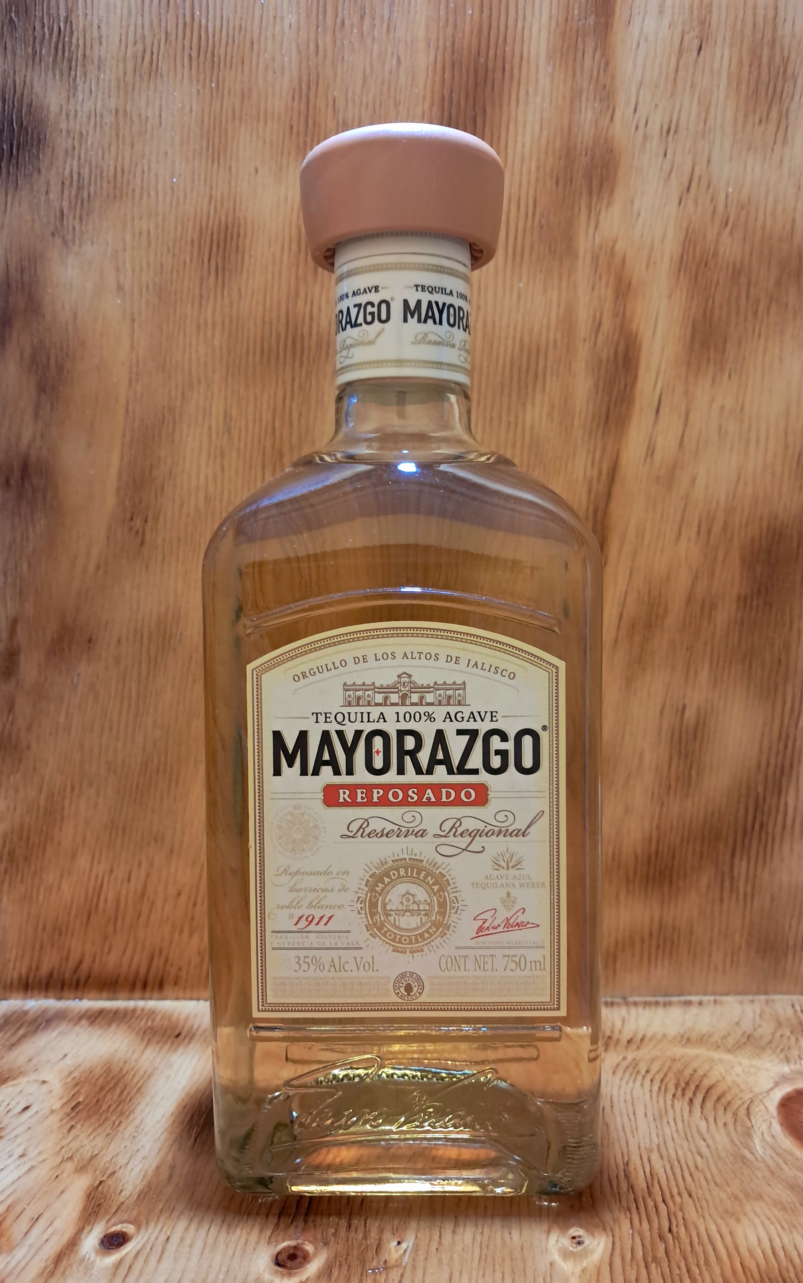 TEQUILA MAYORAZGO REPOSADO 750 ML