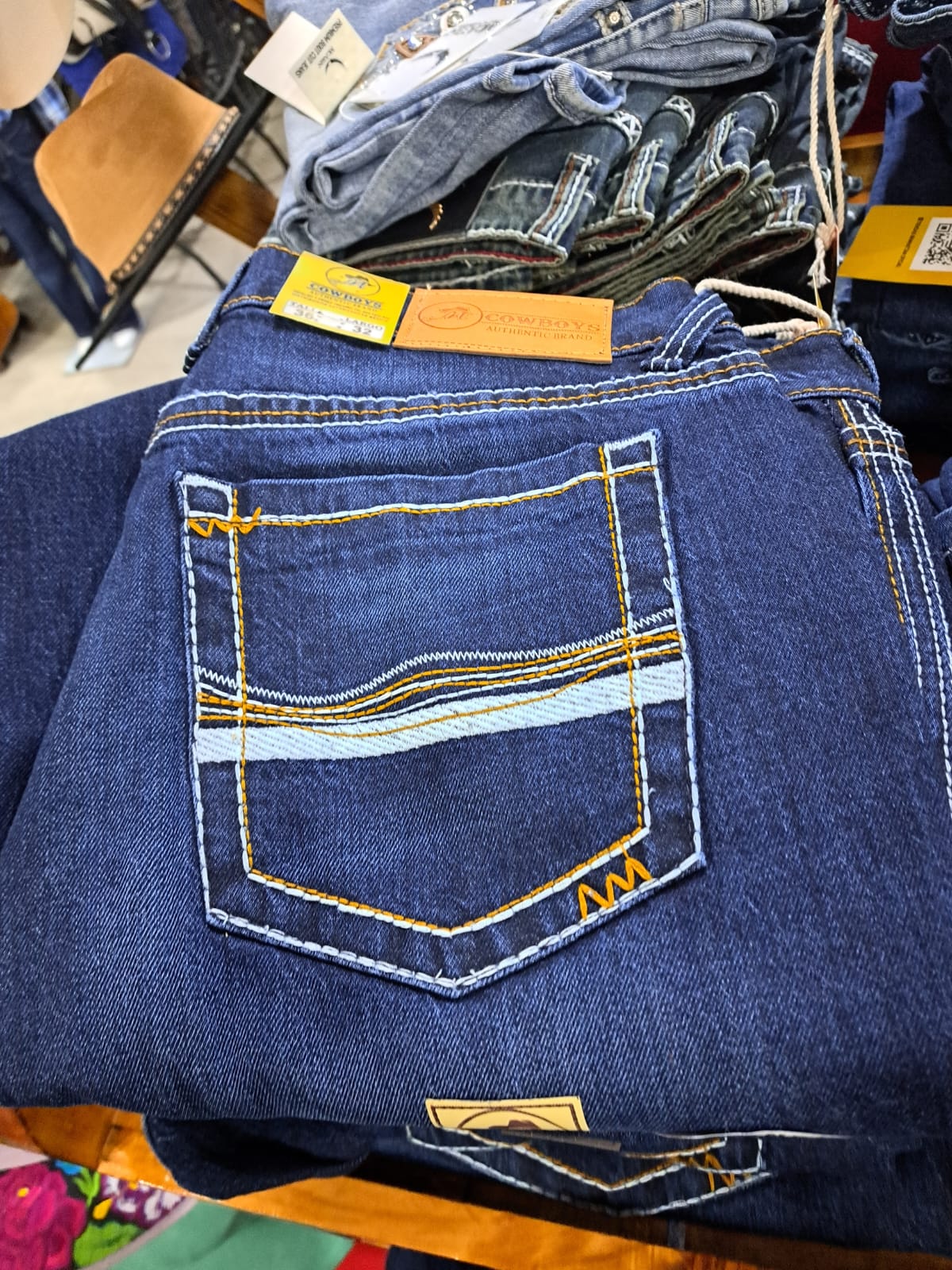 PANTALON PARA CABALLERO COWBOY BROWN LINE