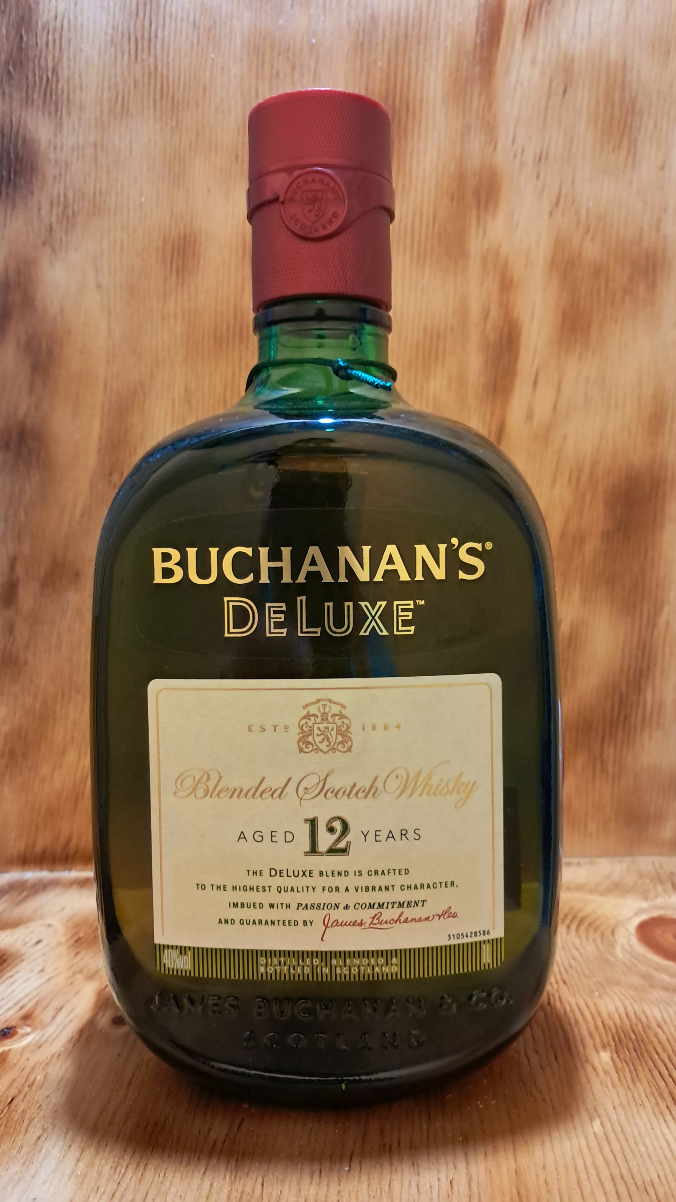 WHISKY BUCHANAN S DELUXE 12 AÑOS  1Lt