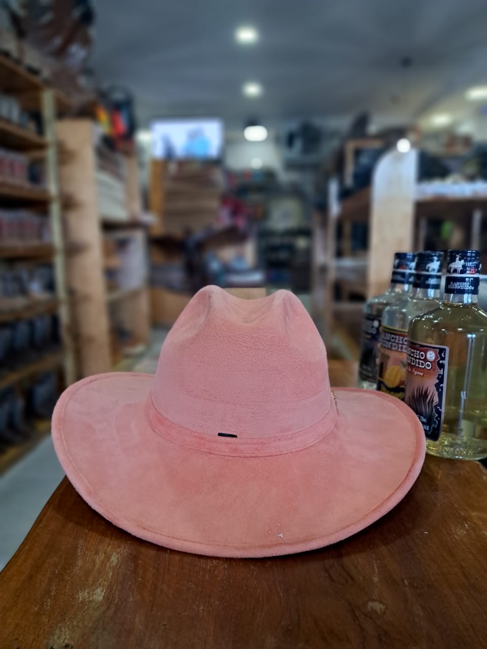 SOMBRERO GAMUZA DENVER SALMON