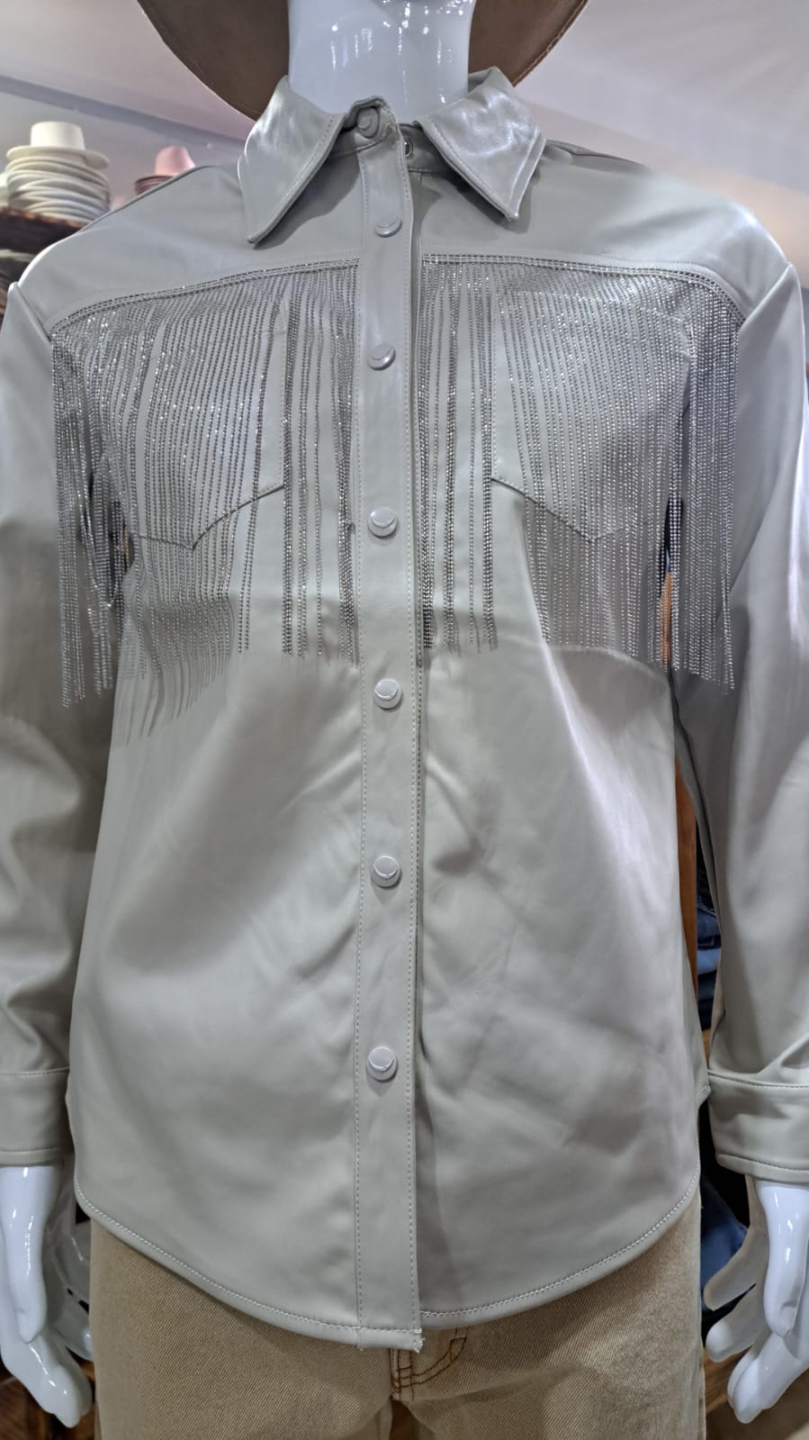 CHAQUETA MC ALLEN PARA DAMA HUEZO FLECOS