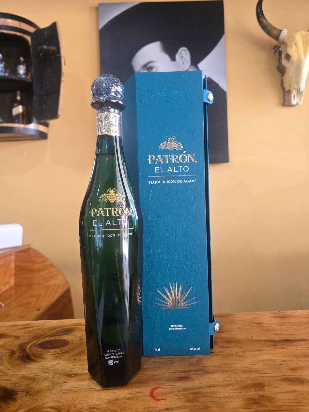 TEQUILA PATRON EL ALTO 750 ML