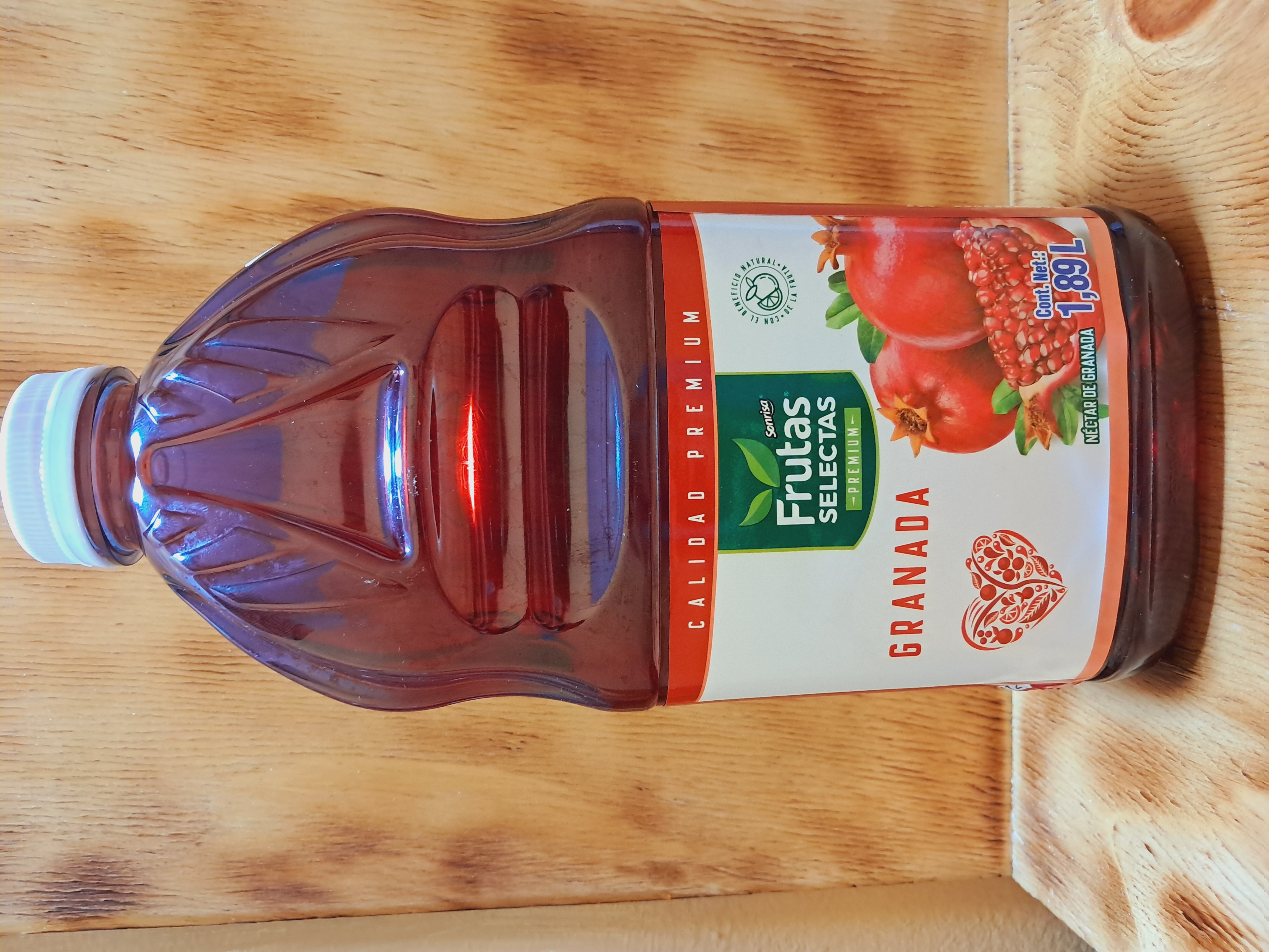 FRUTAS SELECTAS BEBIDA SABOR GRANADA   1890ML