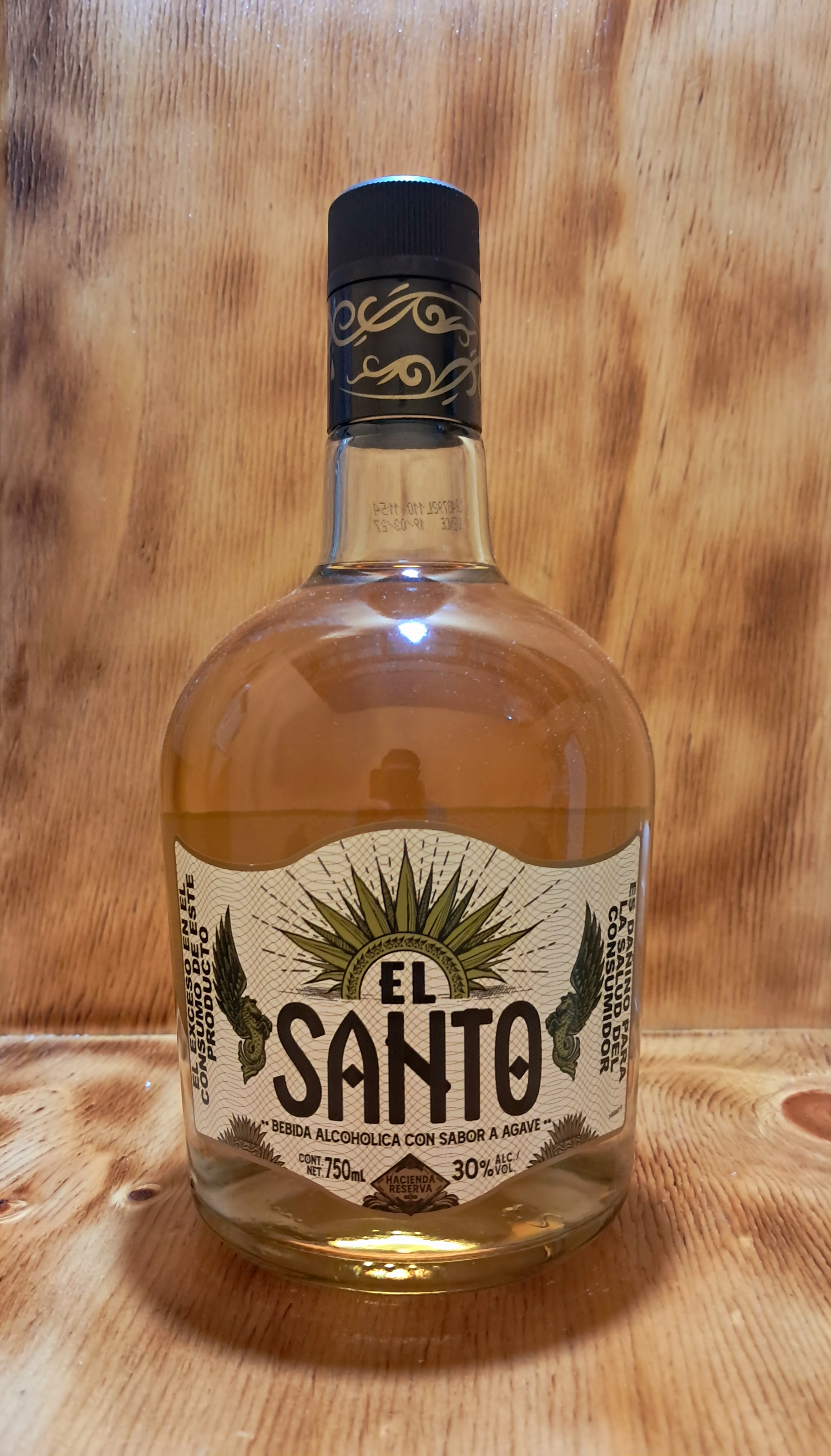 TEQUILA EL SANTO 750 ML