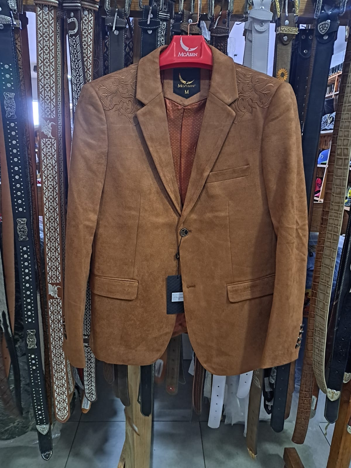 SACO MC ALLEN PARA CABALLERO BORDADO