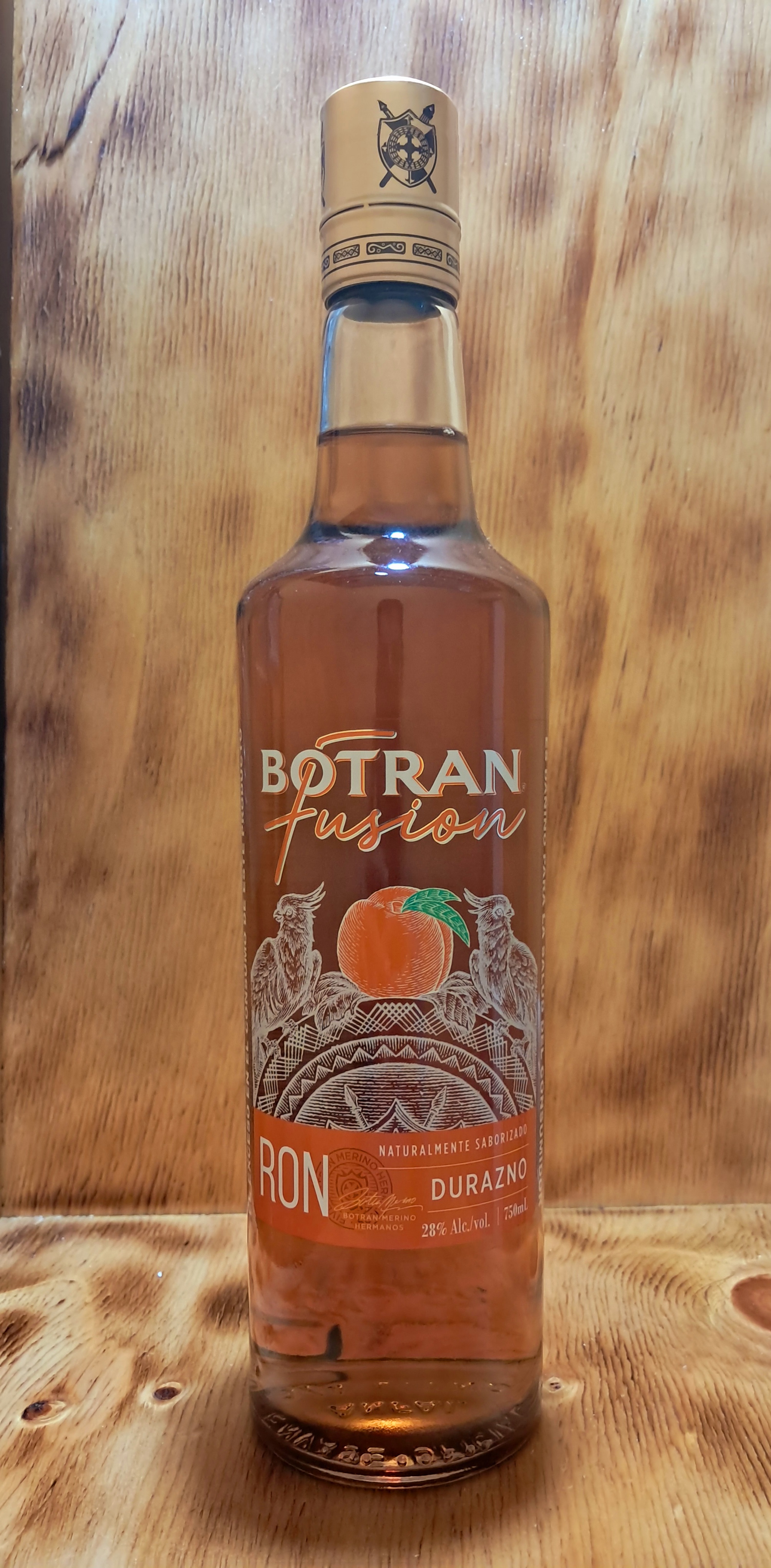 RON BOTRAN AÑEJO FUSION DURAZNO 750ML