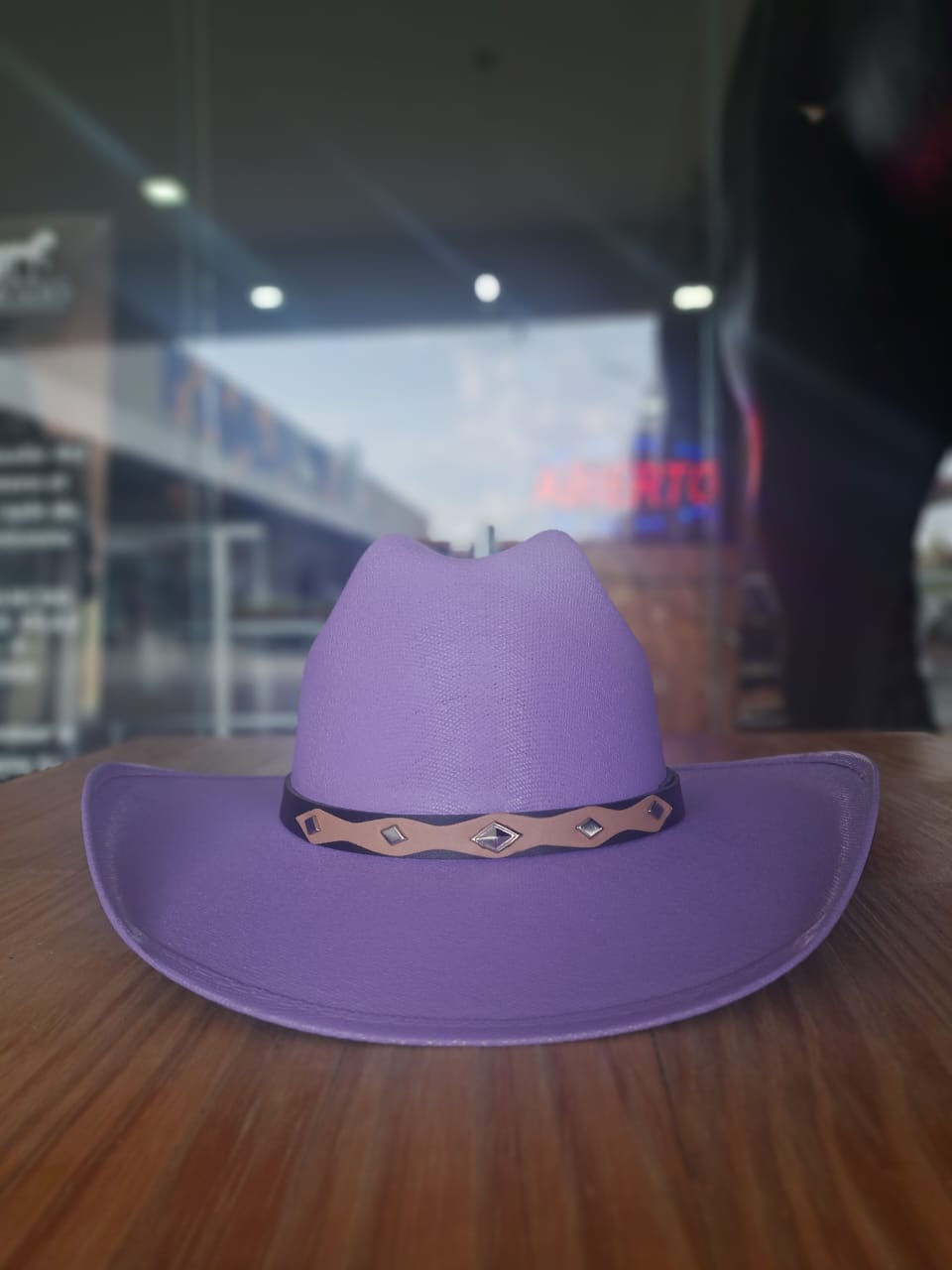 SOMBRERO BANGORA BEBE LILA