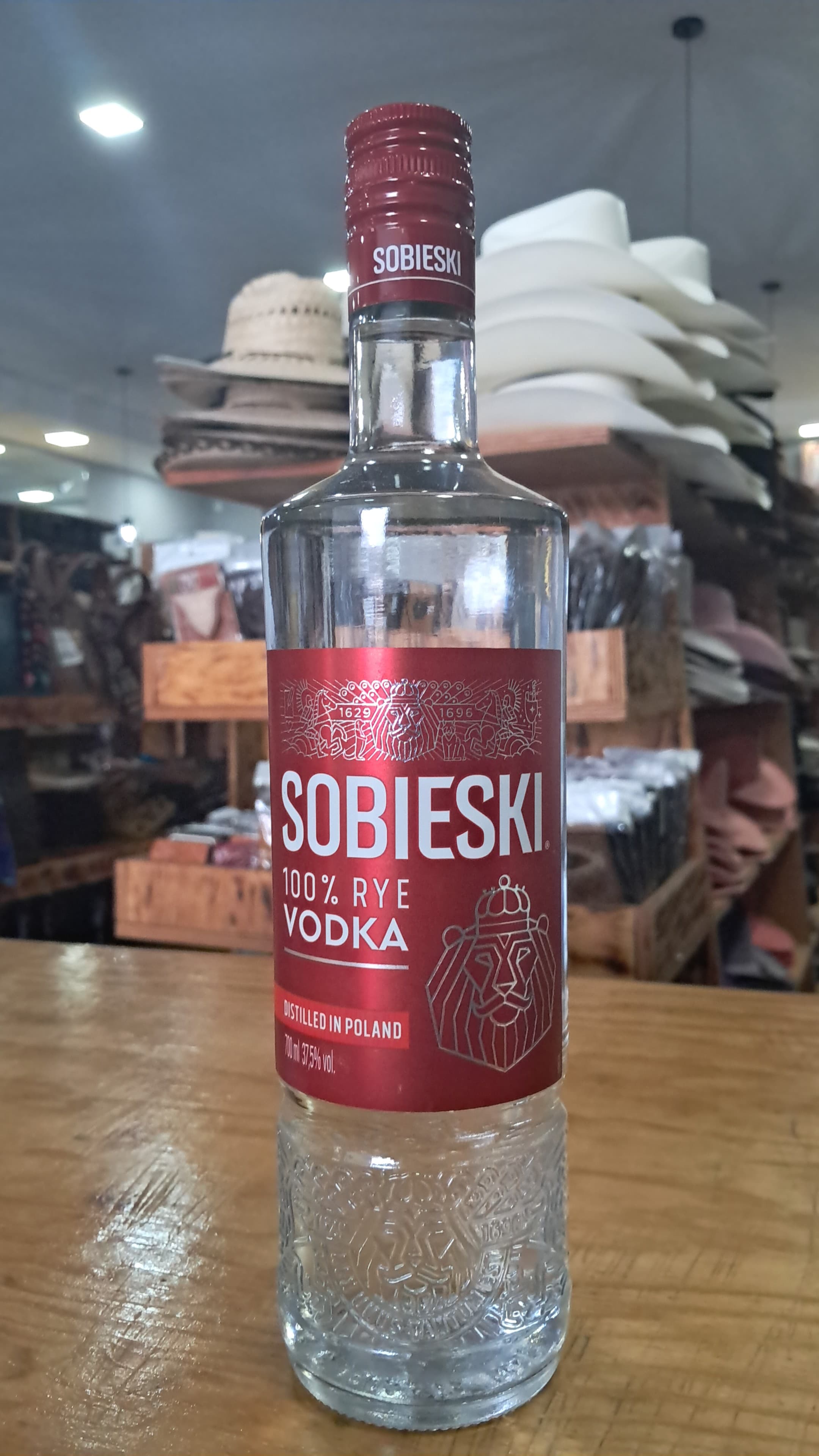 VODKA SOBIESKI 100% RYE 700ML