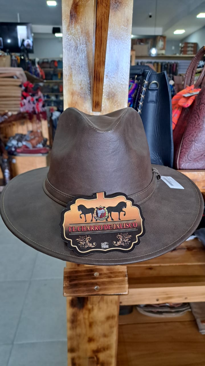 SOMBRERO EXPLORER VINIPIEL TABACO