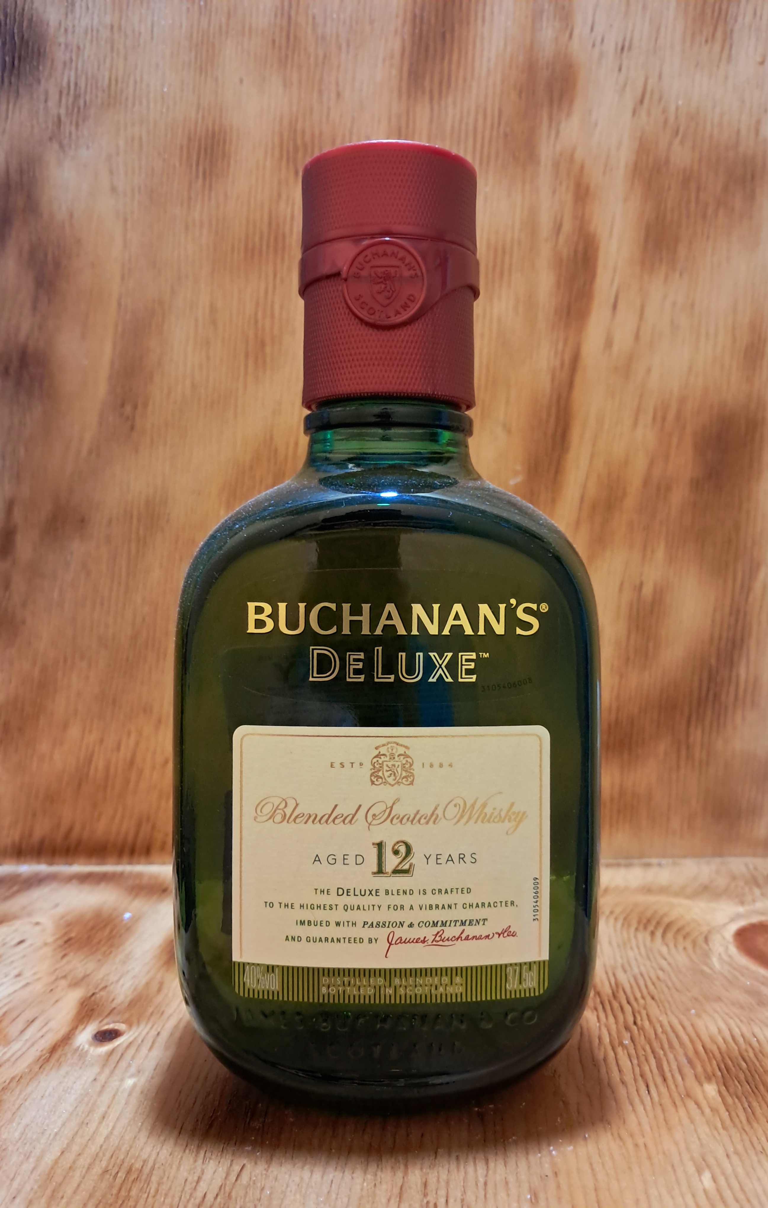 WHISKY BUCHANAN S DELUXE 12 AÑOS  375Ml