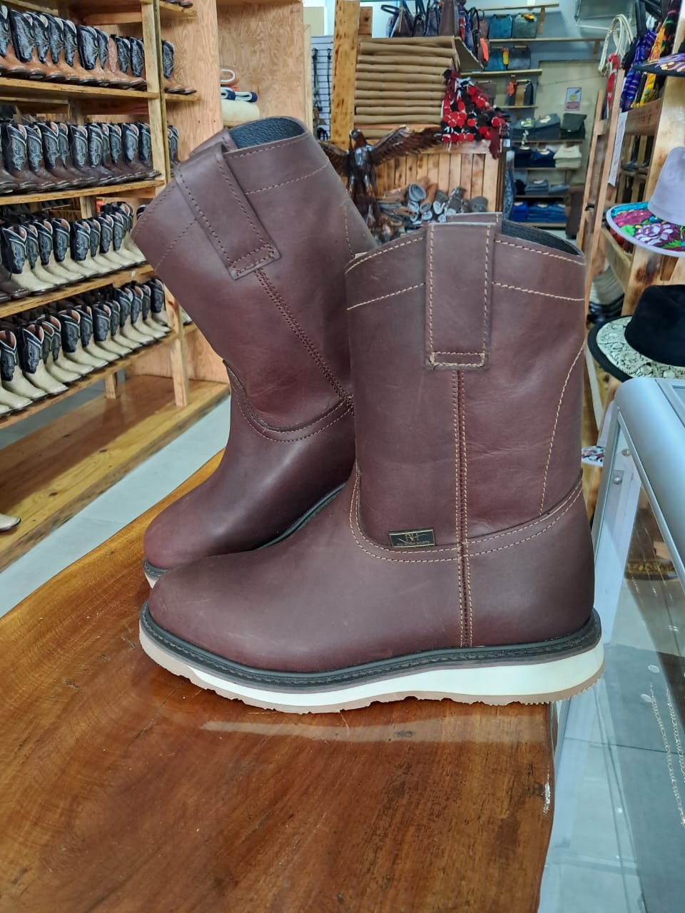 BOTA ROOPER ANTIDERRAPANTE CAFE CHOCO