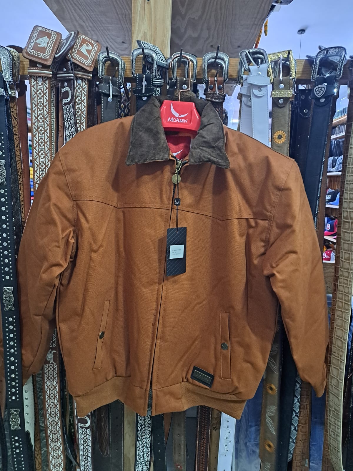 CHAMARRA MC ALLEN PARA CABALLERO LONA