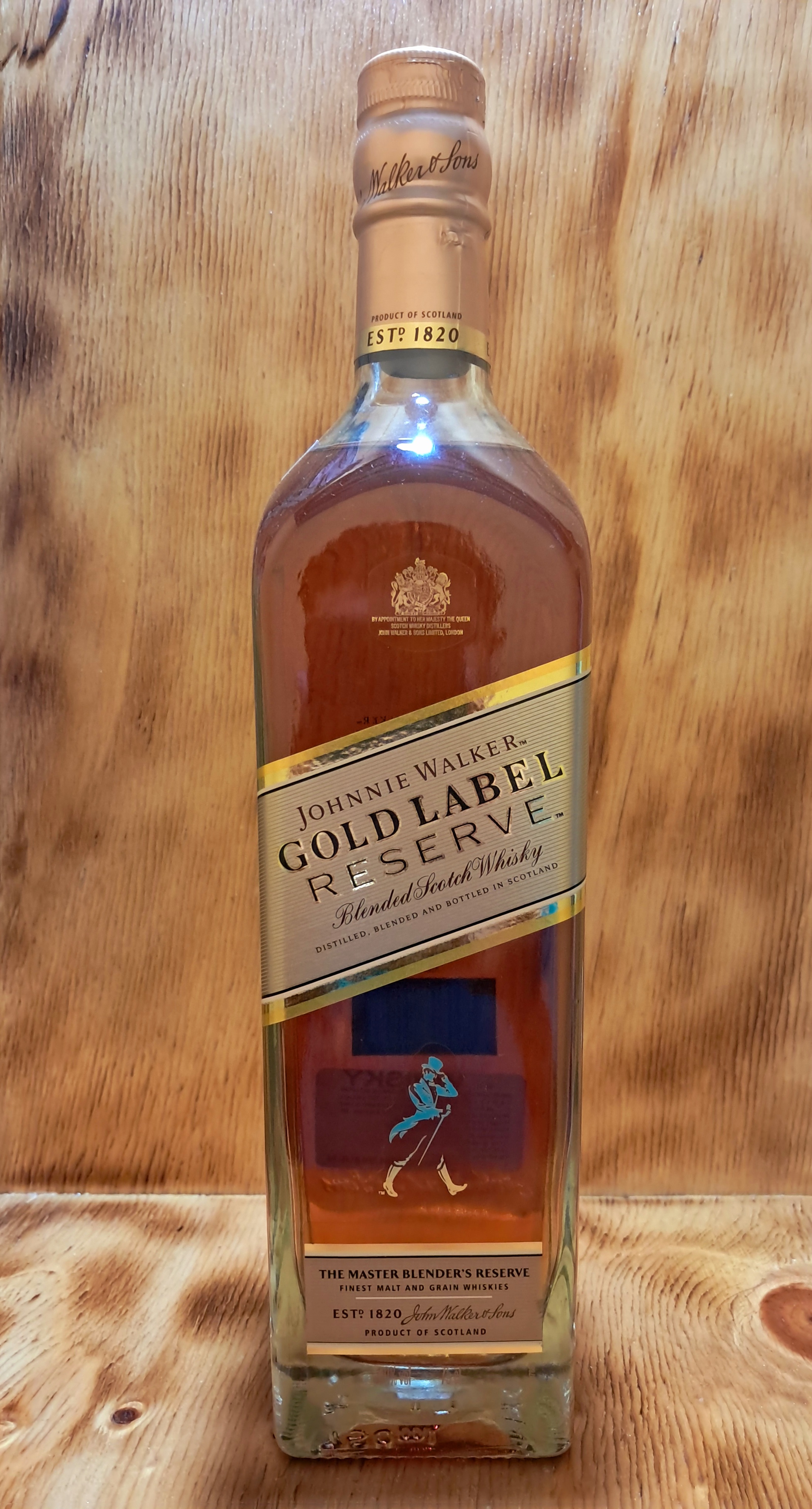 WHISKY JOHNNIE WALKER GOLD LABEL RESERVE  750 ML