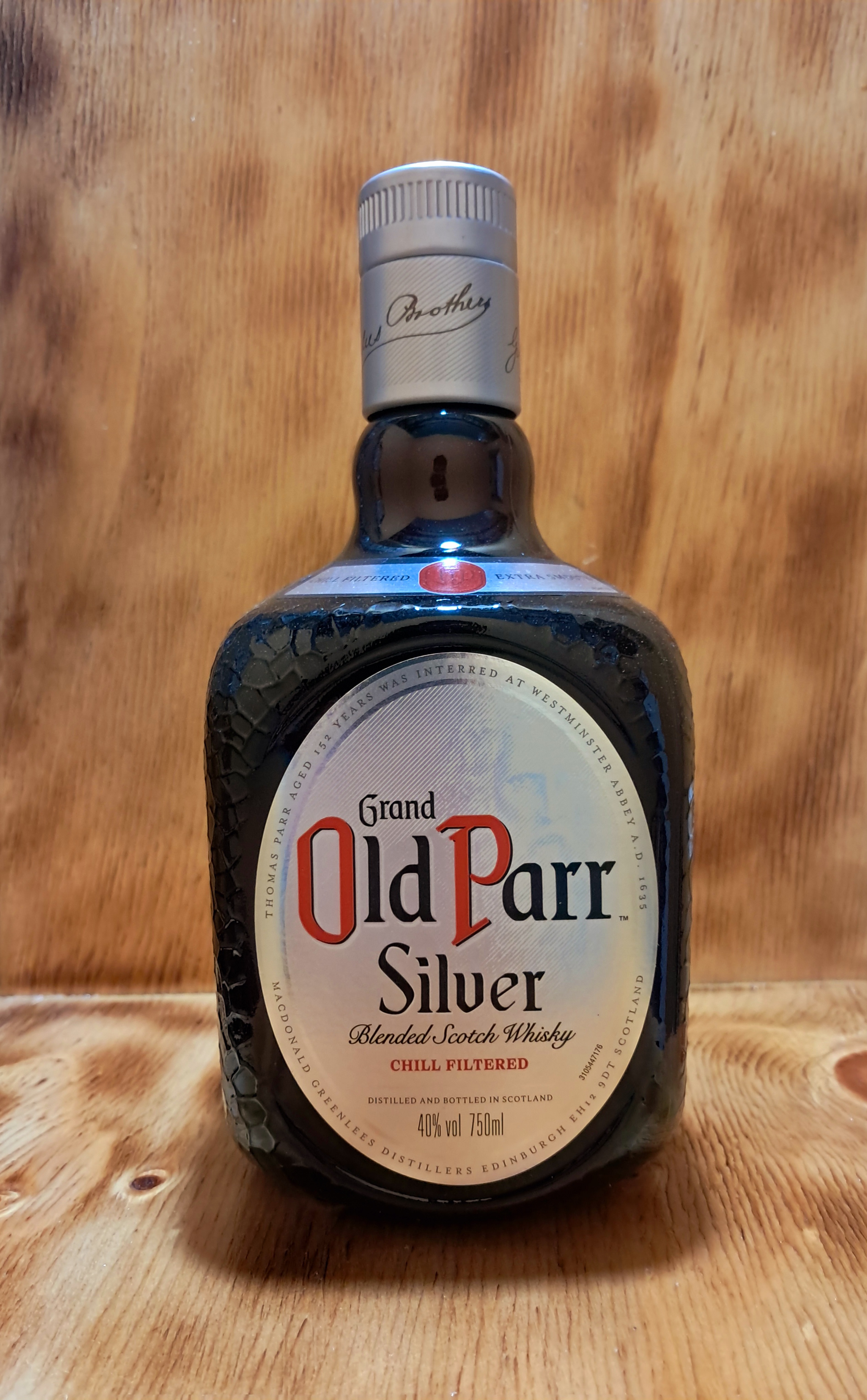 WHISKY OLD PARR SILVER 750 ML