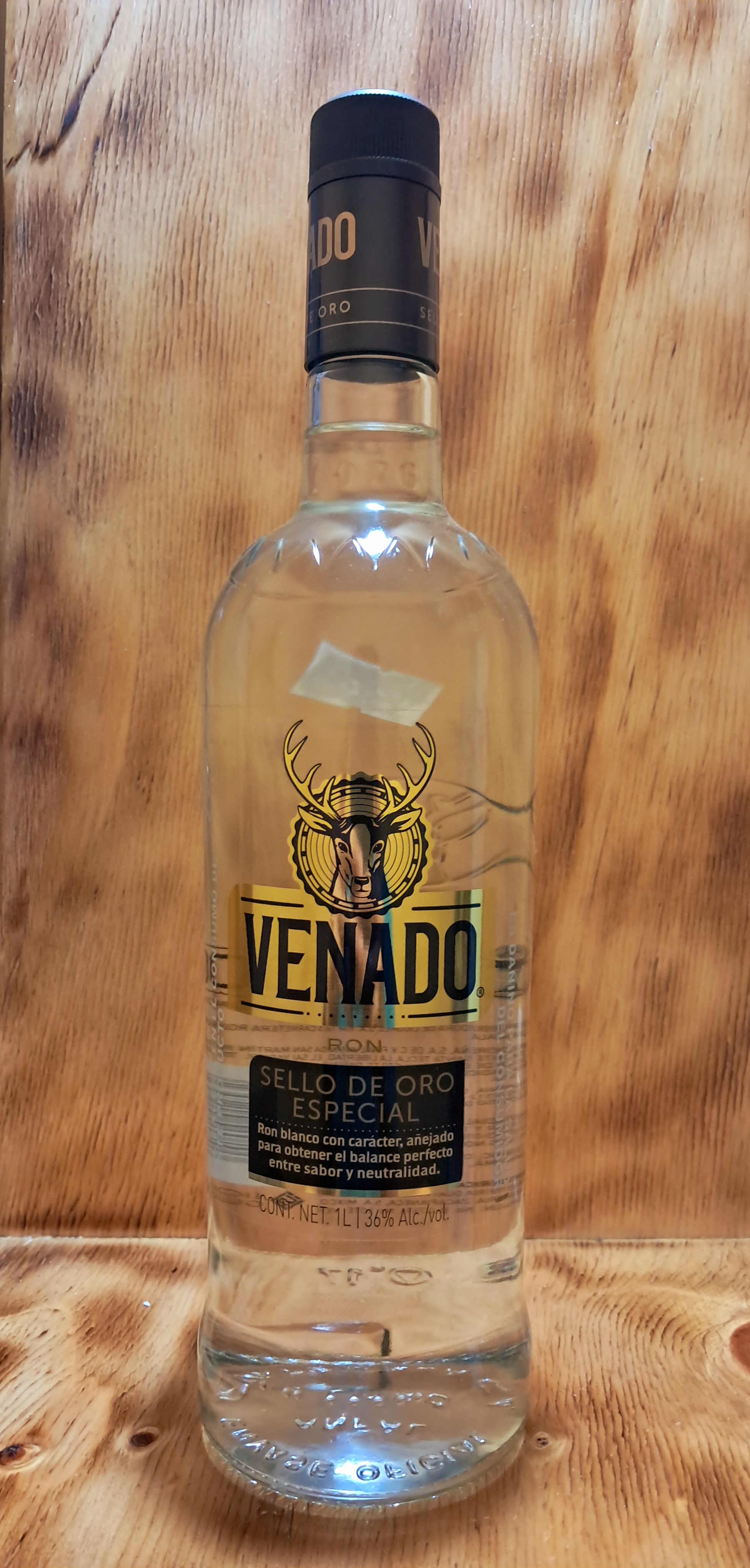 RON VENADO SELLO DE ORO 1,000 ML