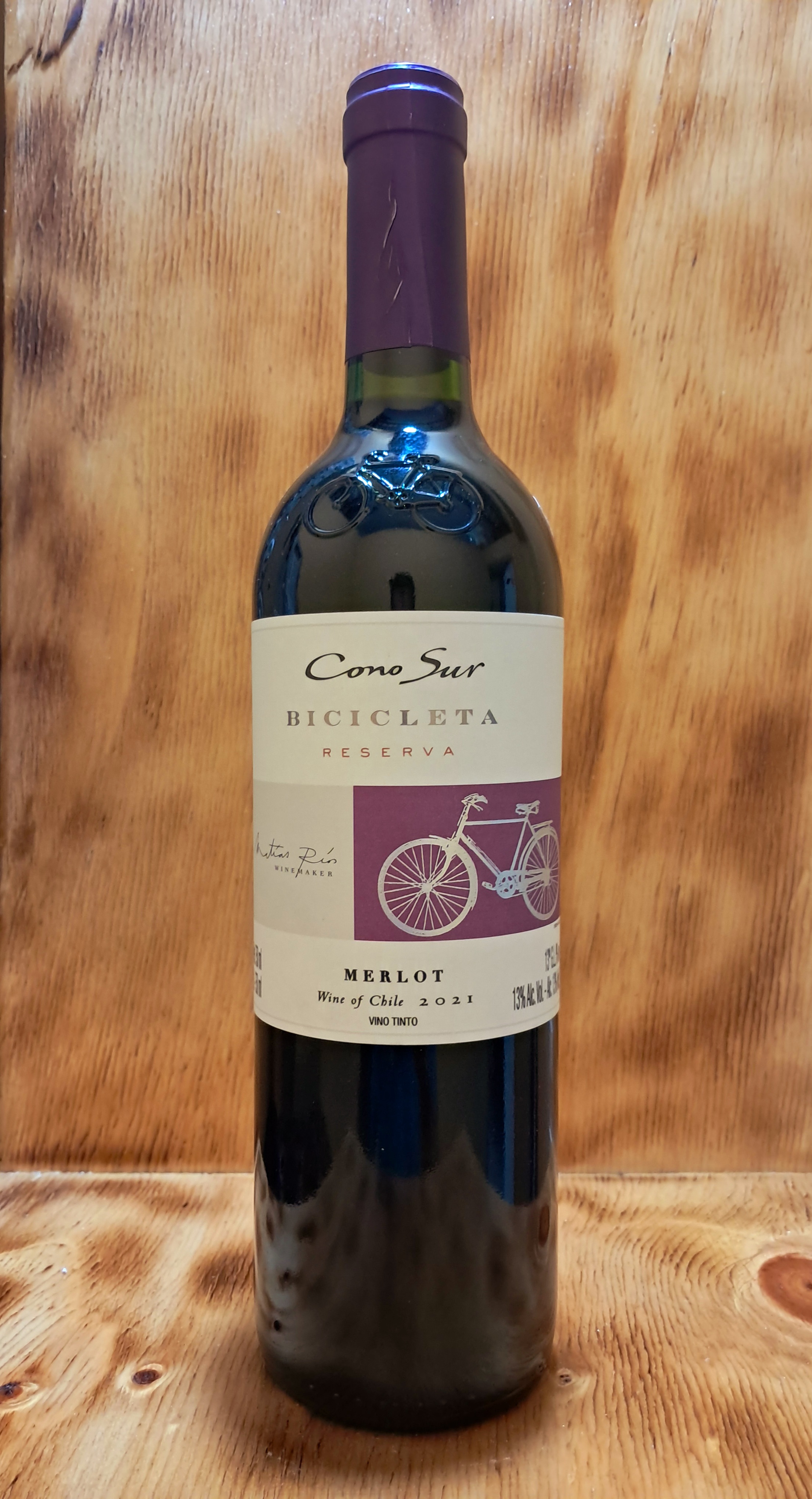 VINO CONO SUR BICICLETA RESERVA MERLOT (VINO TINTO) 750ML
