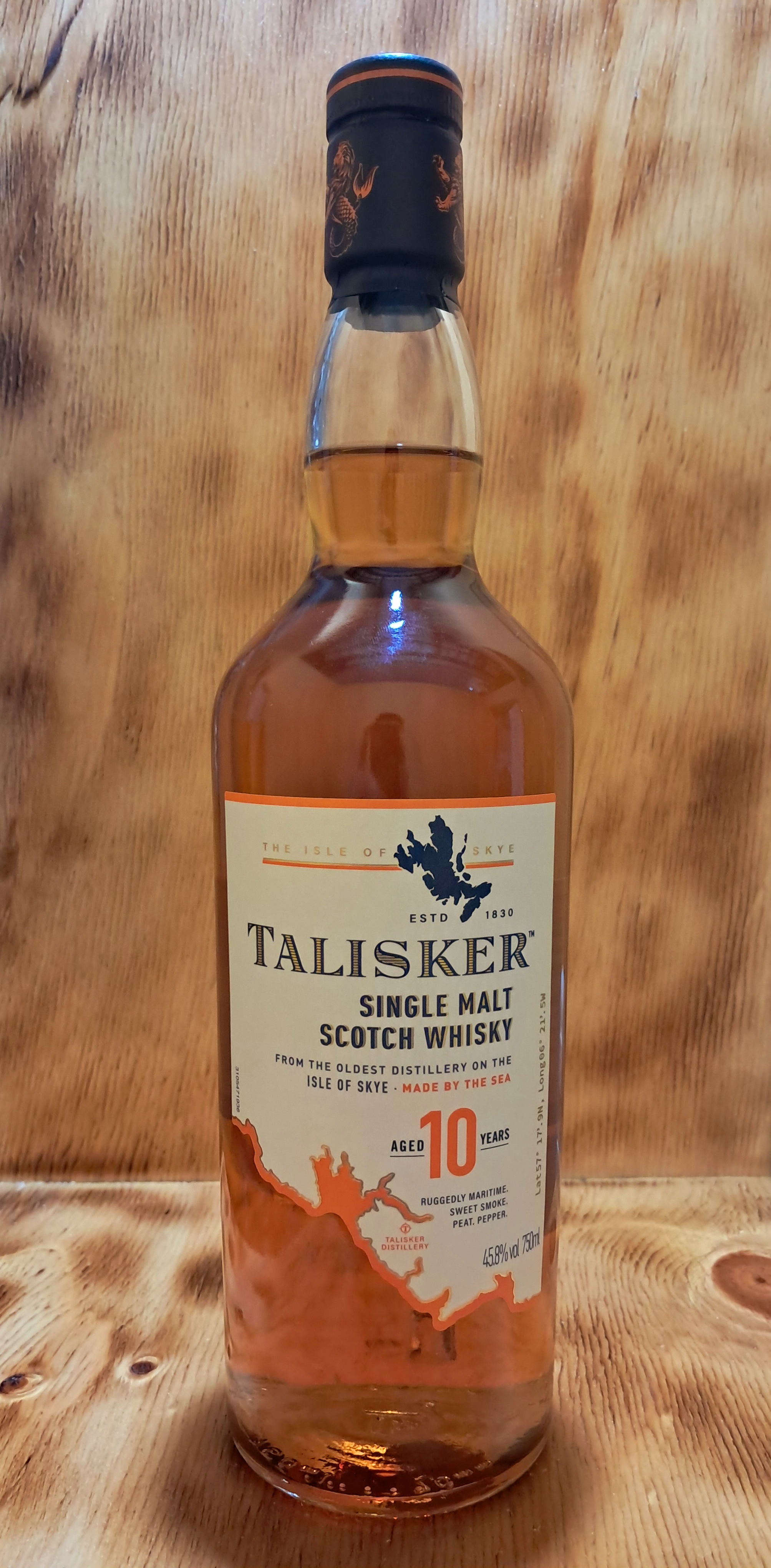 WHISKY TALISKER 10 AÑOS 750ML