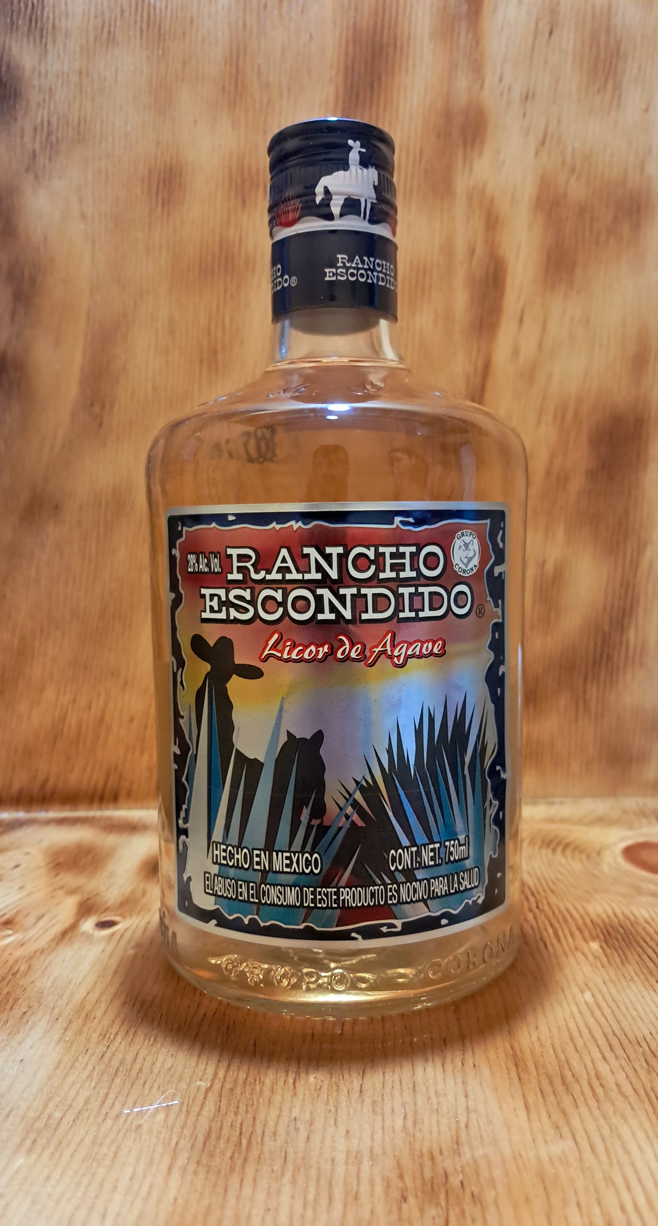 RANCHO ESCONDIDO /REPOSADO AGAVE 750ML
