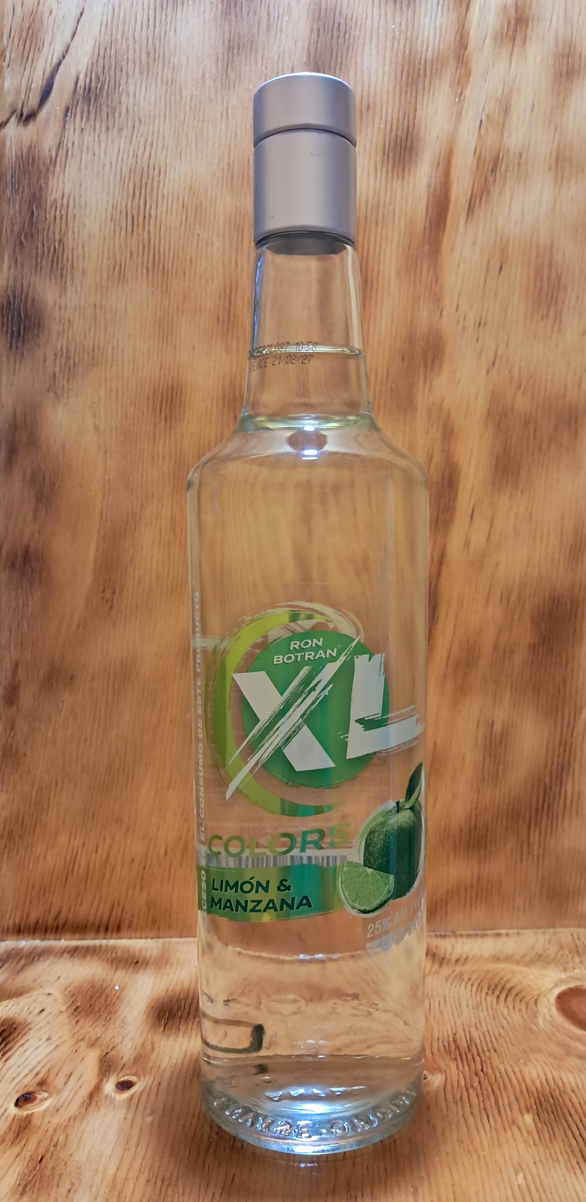 RON BOTRAN XL LIMON Y MANZANA 750ML