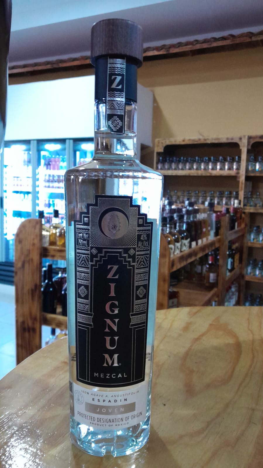 MEZCAL ZIGNUM ESPADIN JOVEN 750ML