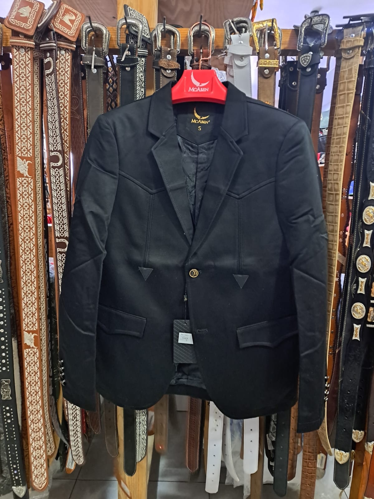 SACO MC ALLEN PARA CABALLERO NEGRO