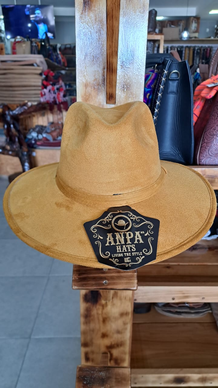 SOMBRERO EXPLORER GAMUZA AMARILLO