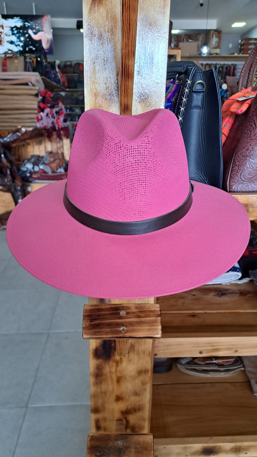 SOMBRERO YUTE EXPLORE FUCSIA