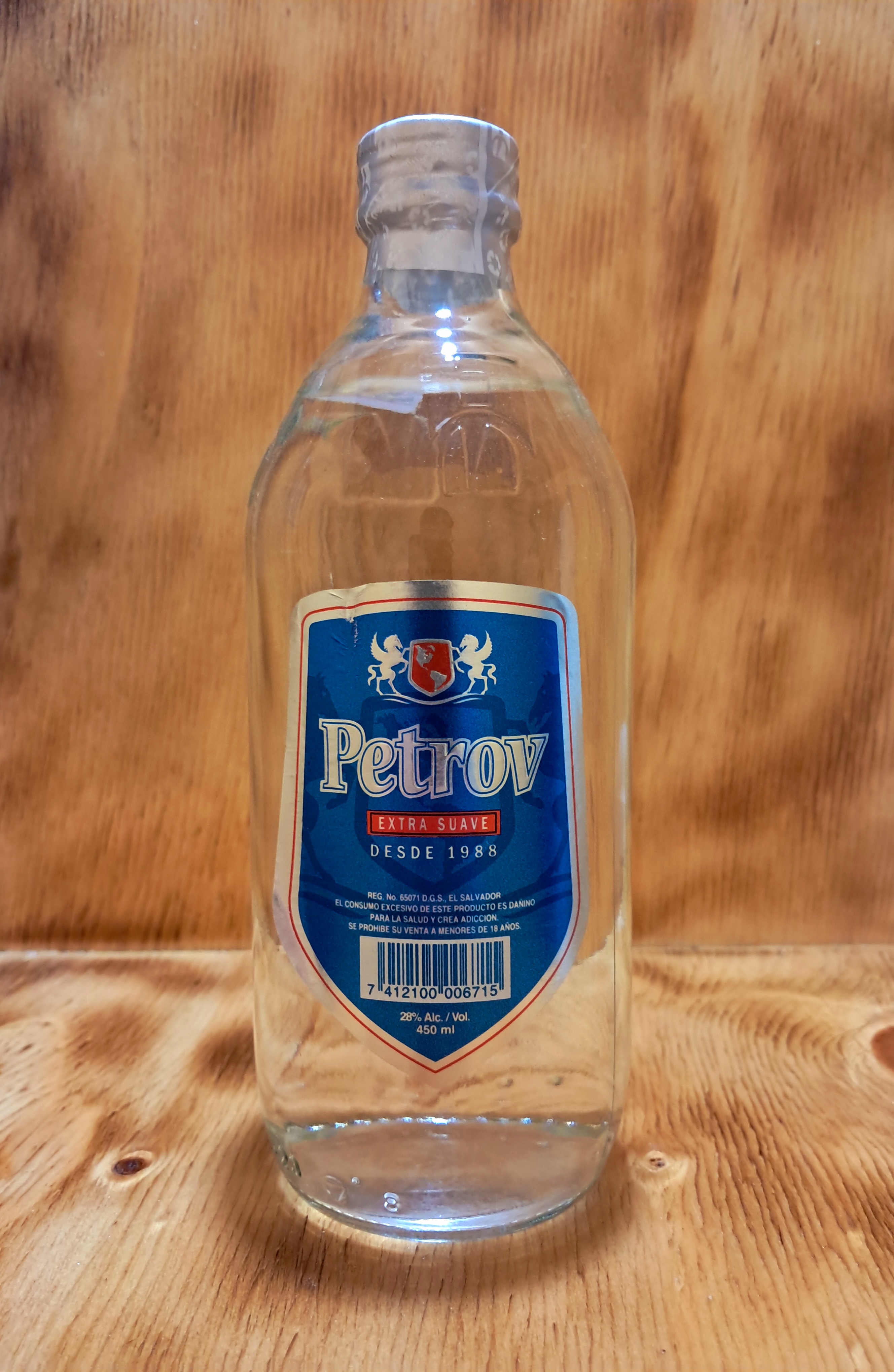 VODKA PETROV EXTRA SUAVE  450ML