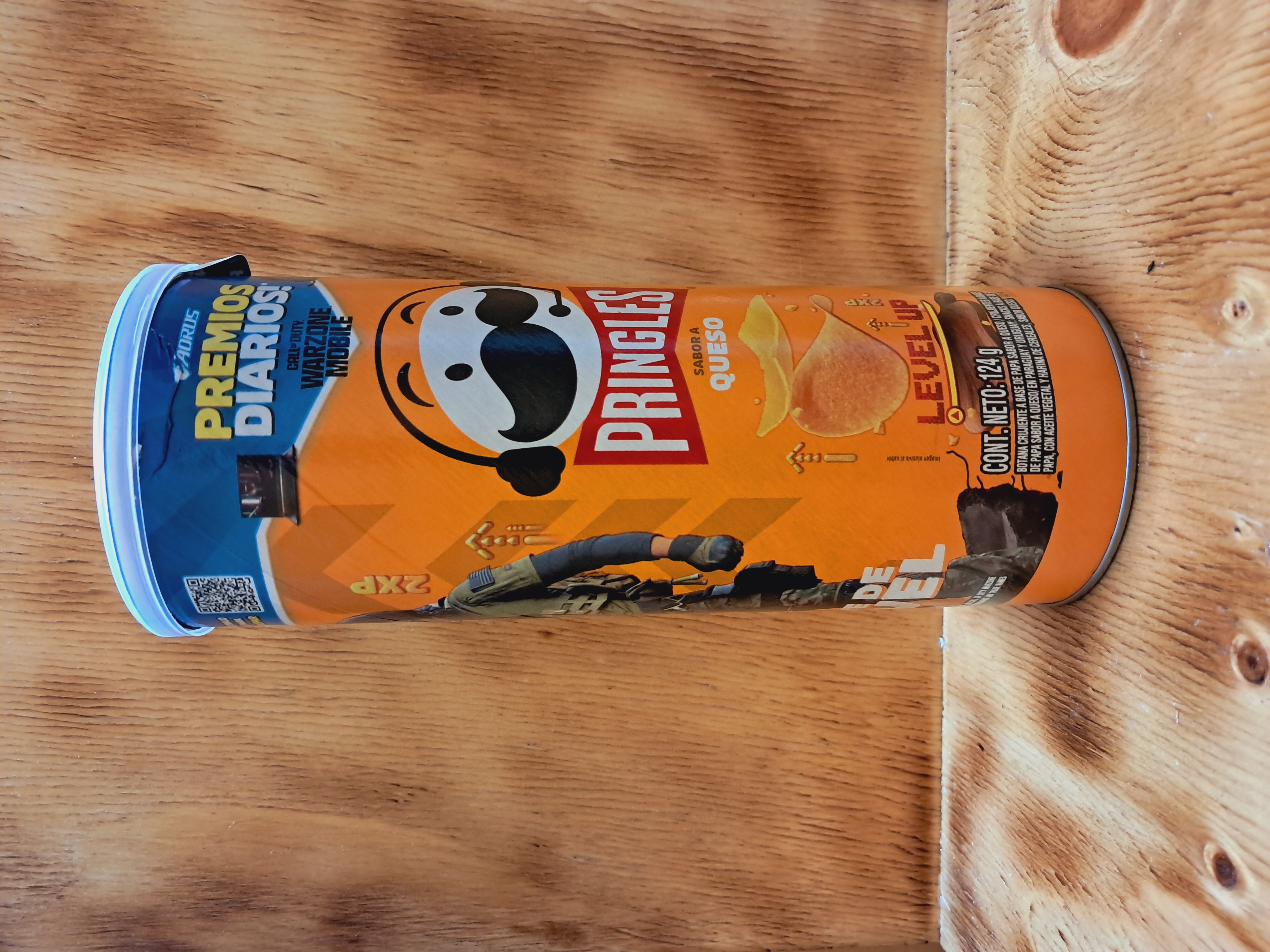 PRINGLES QUESO 124 G