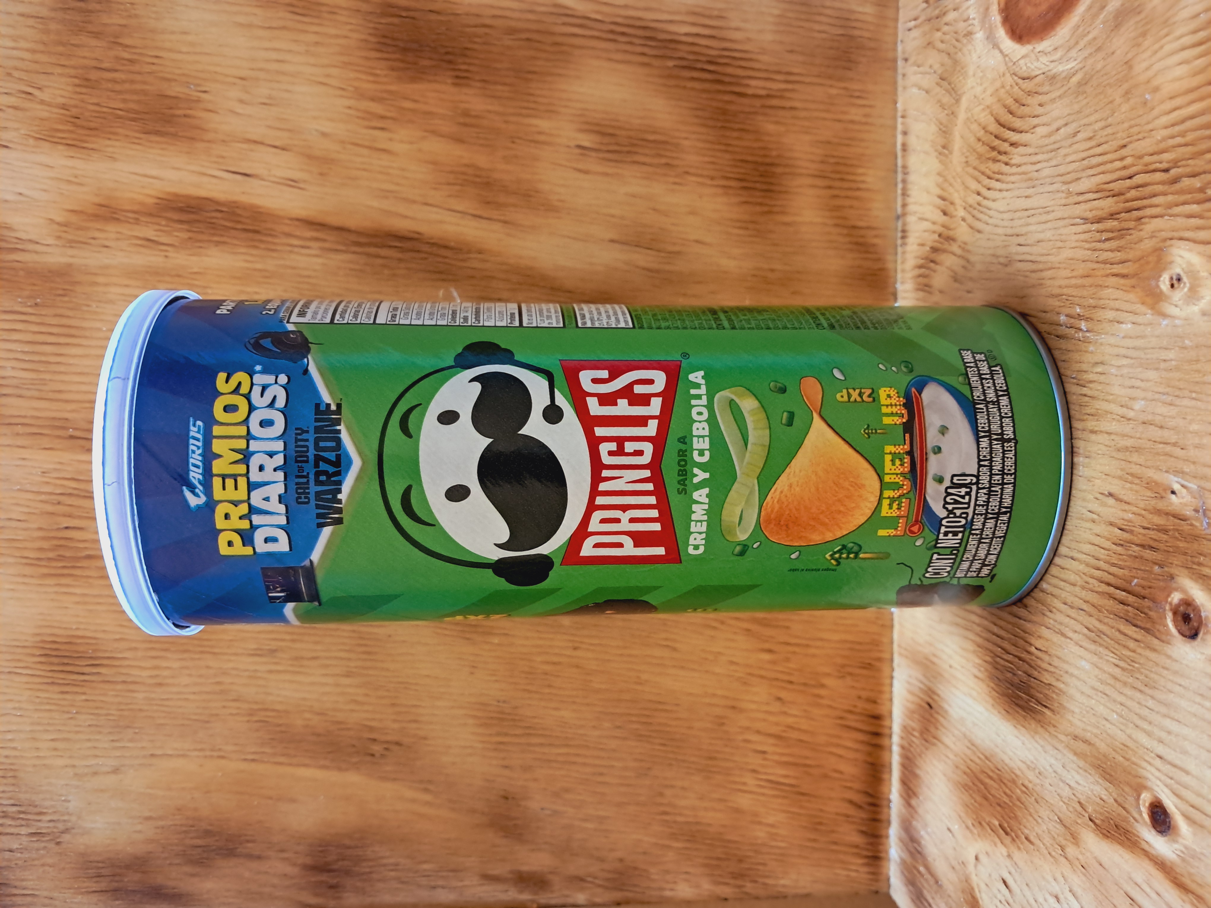 PRINGLES CREMA Y CEBOLLA 124 GR