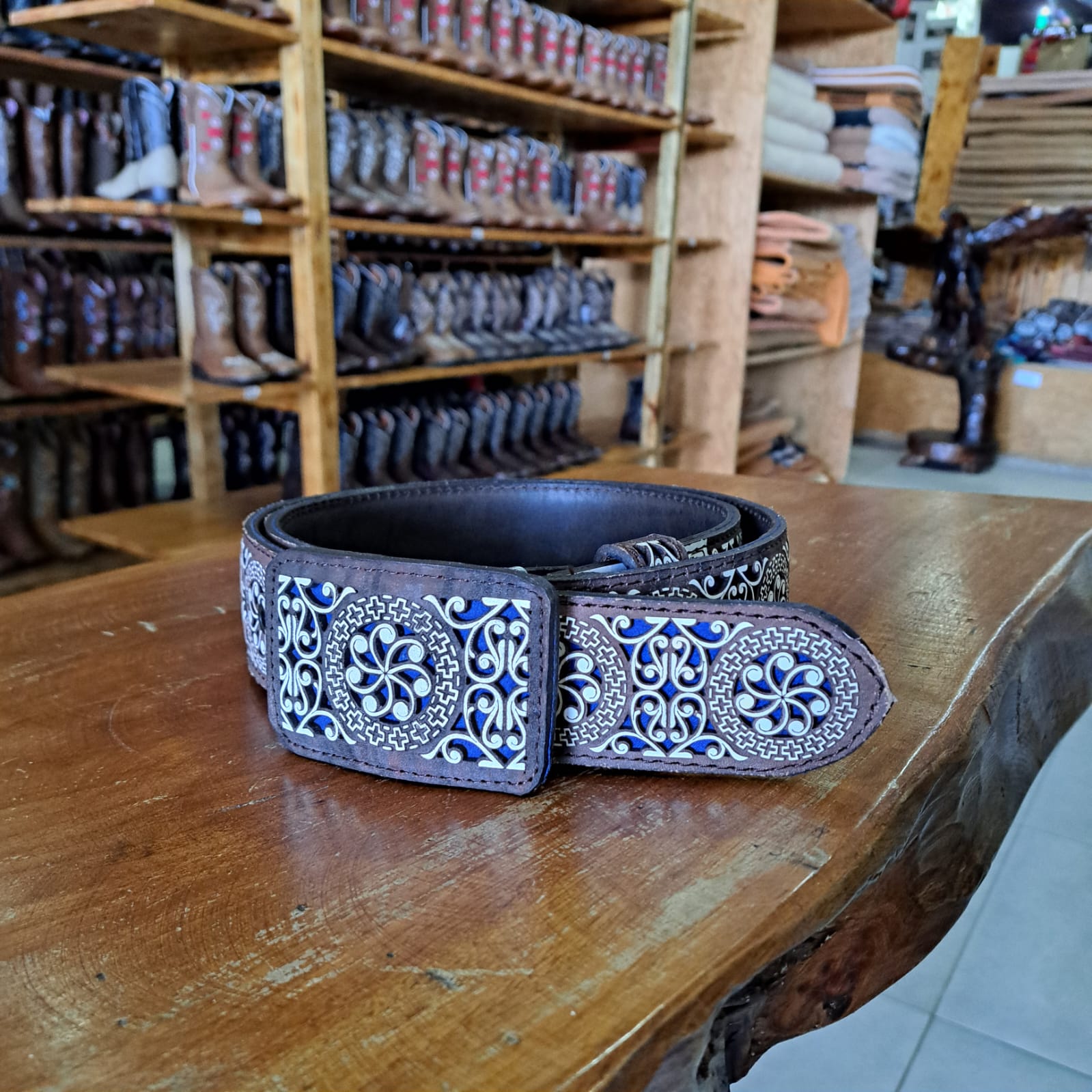 CINTURON Laser BLANCO
