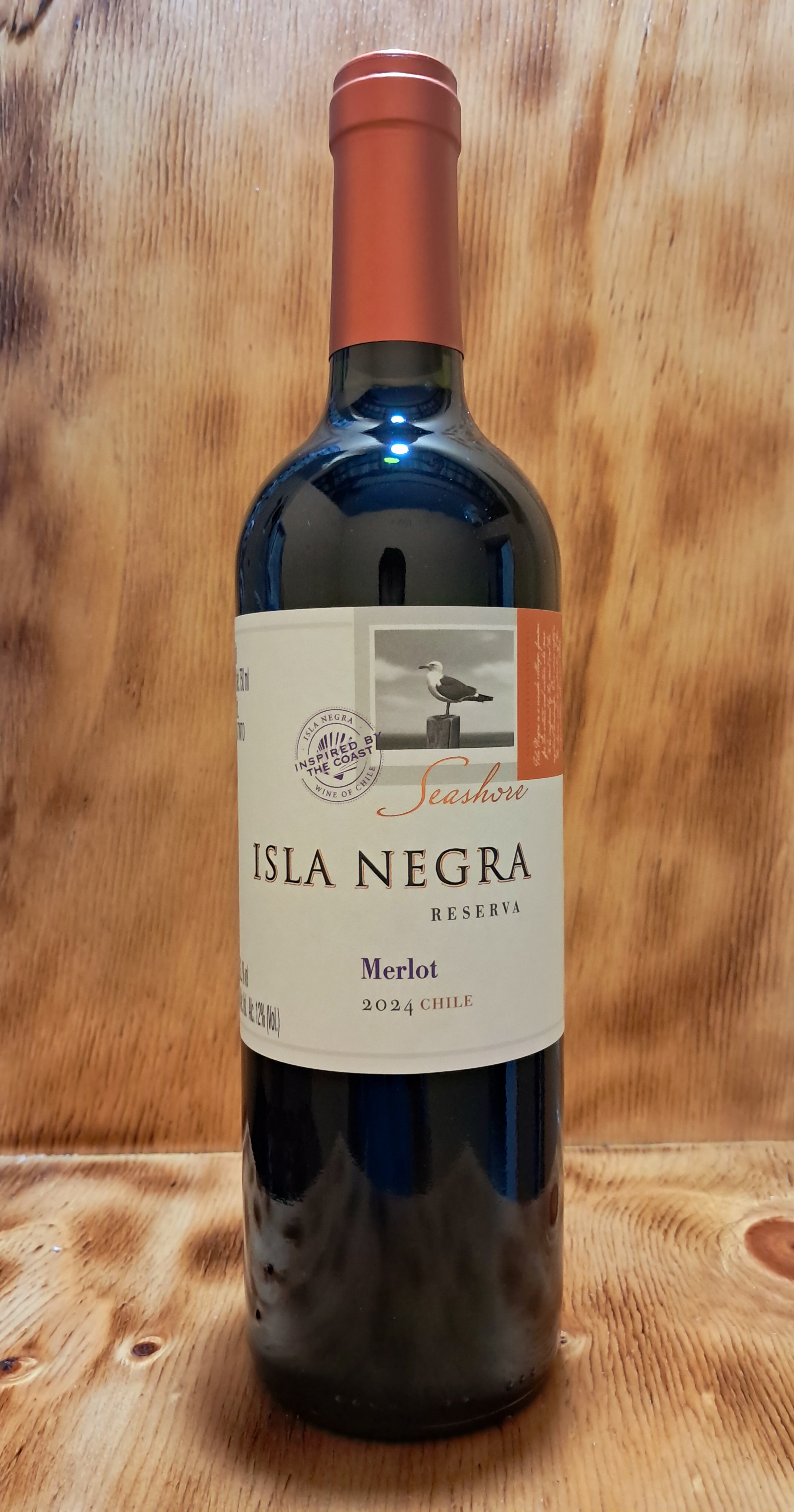 VINO ISLA NEGRA RVA MERLOT 750ML