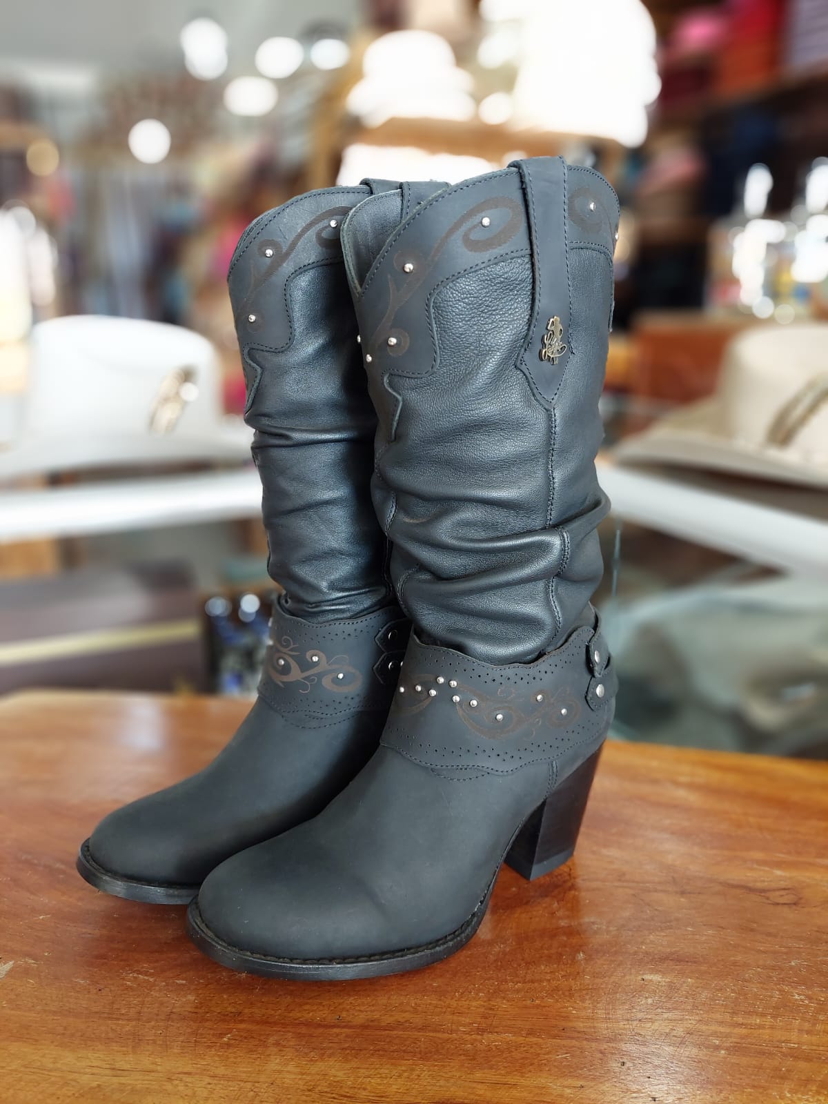 BOTA PARA DAMA Bella negra