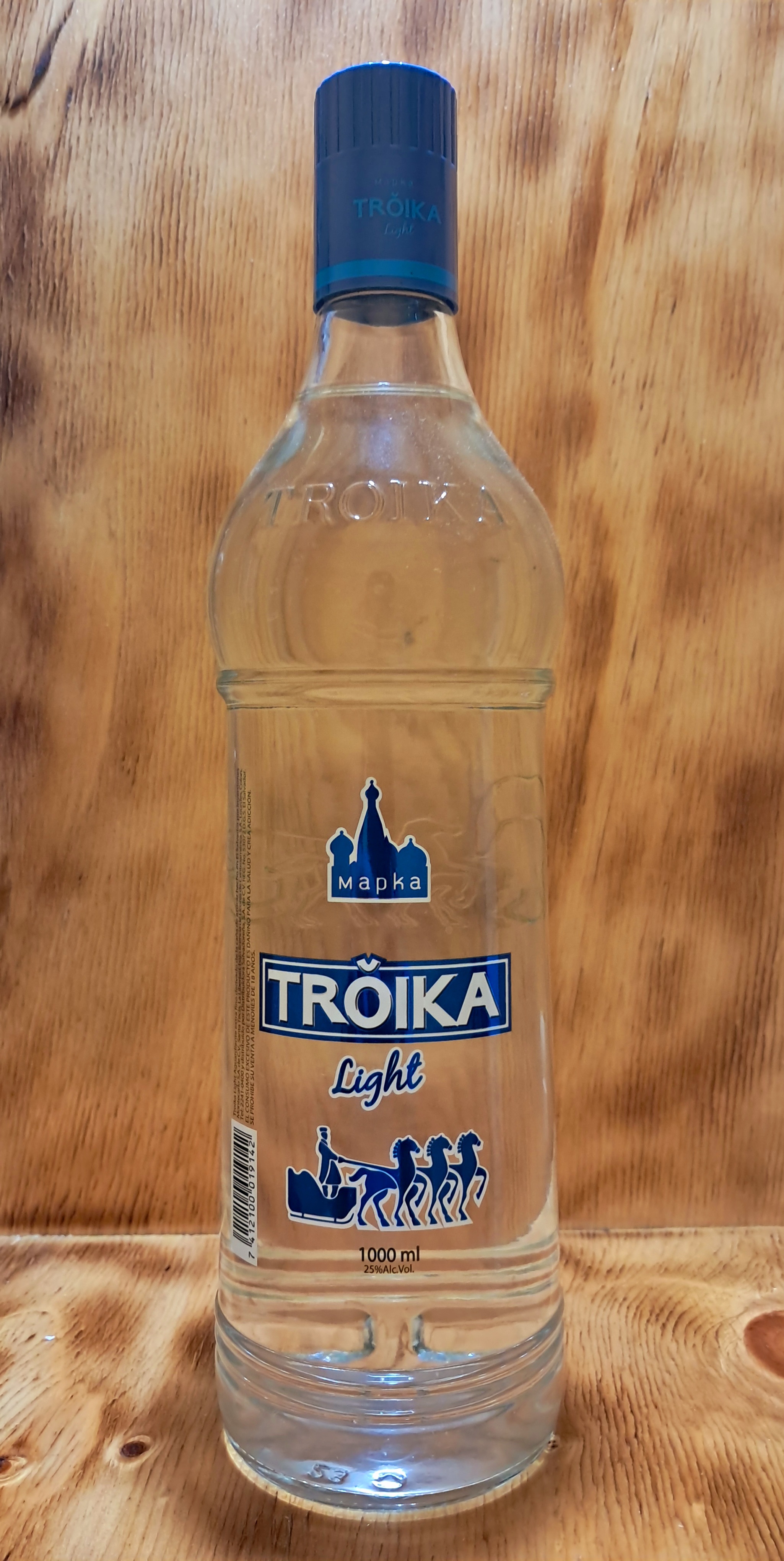 VODKA TROIKA LIGHT  1000ML