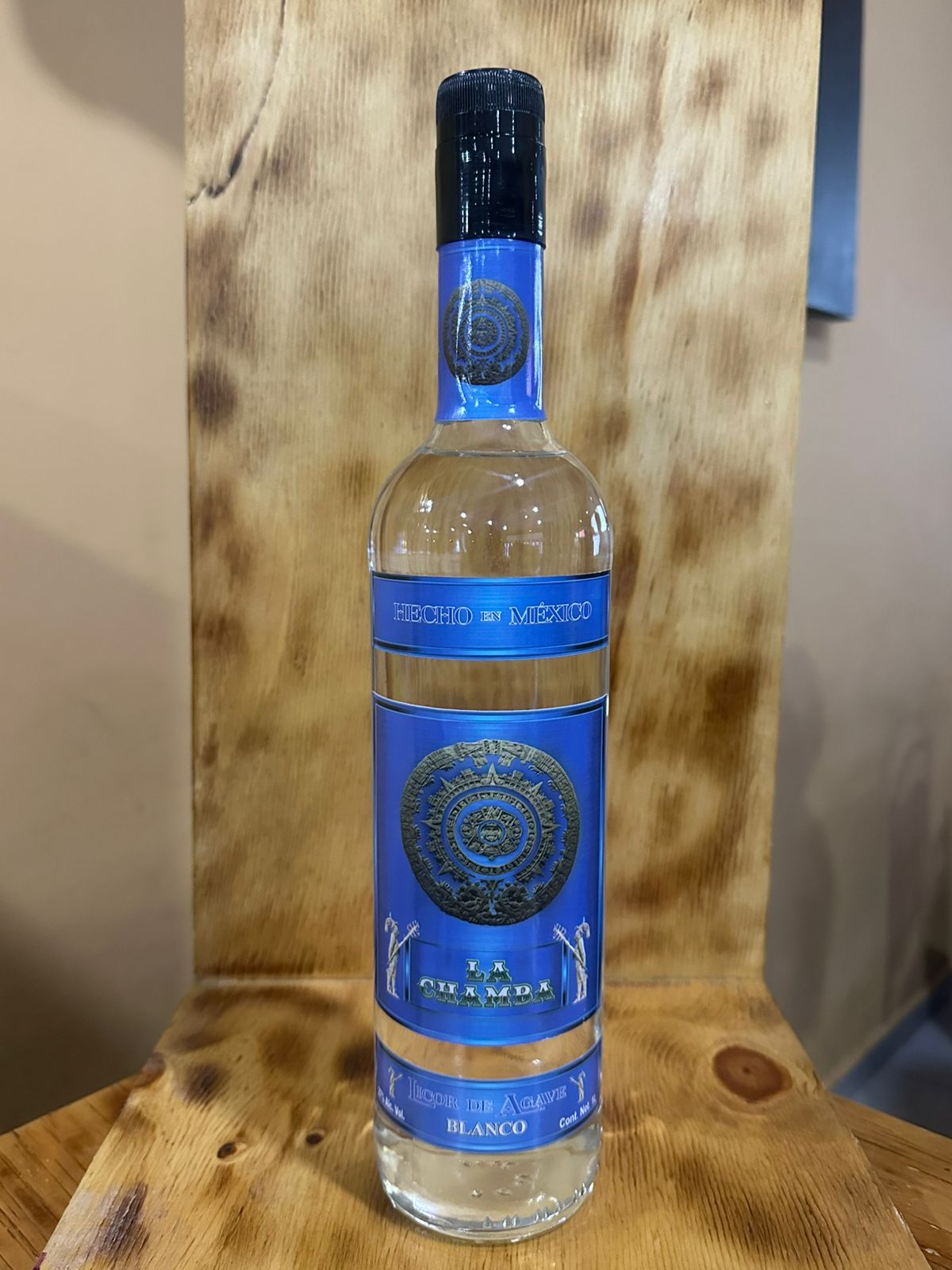 LA CHAMBA LICOR DE AGAVE BLANCO 1L